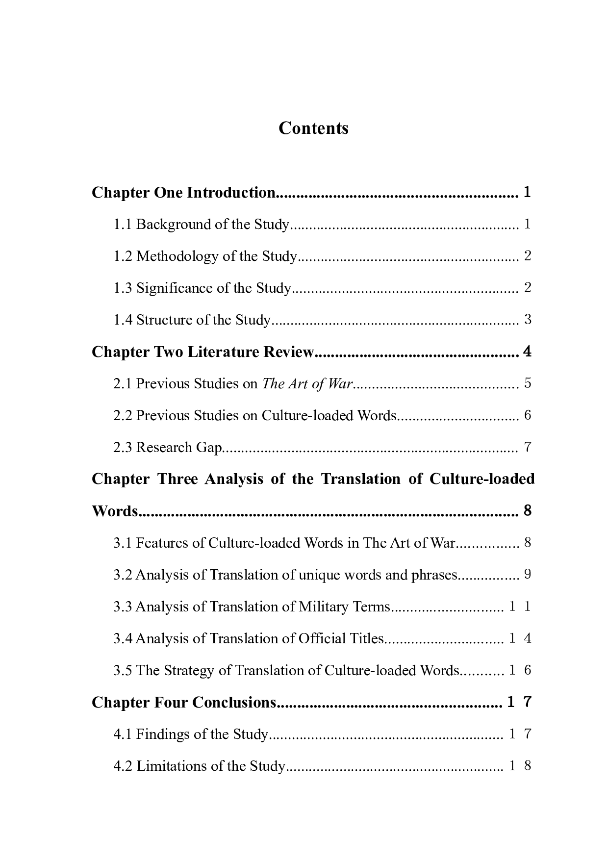 《孙子兵法》中文化负载词的翻译研究#以格里菲斯的英语翻译为例-8900字.docx 第4页
