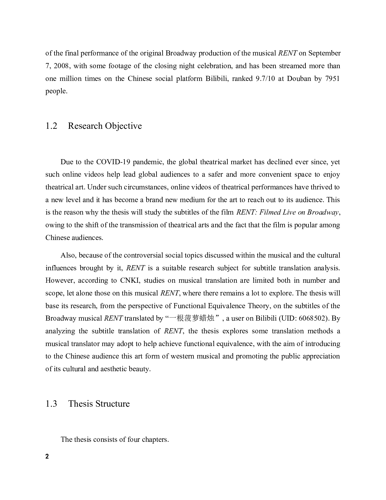 从功能对等理论看《音乐租》的字幕翻译-9494字.docx 第6页