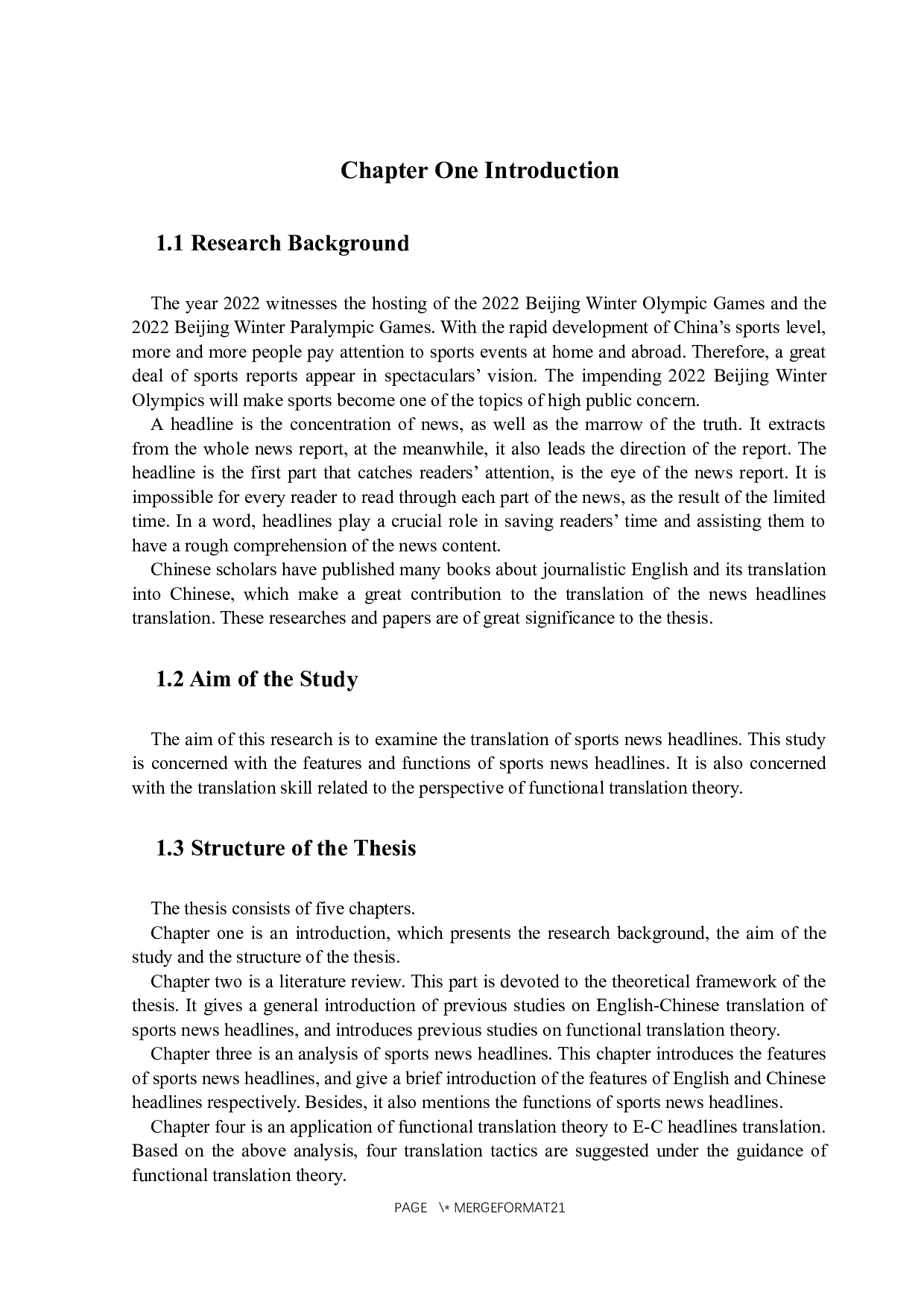 从功能翻译理论看体育新闻标题的英汉翻译-7450字.docx 第5页