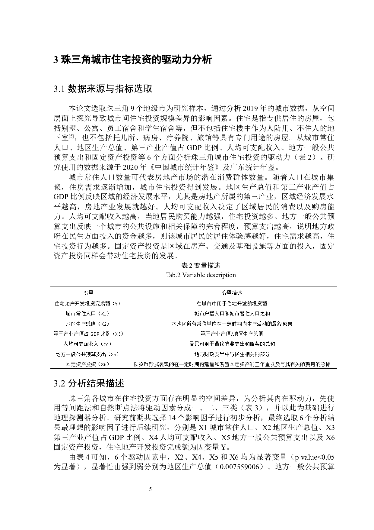 珠三角城市住宅投资空间差异及驱动力分析-7789字.docx 第9页