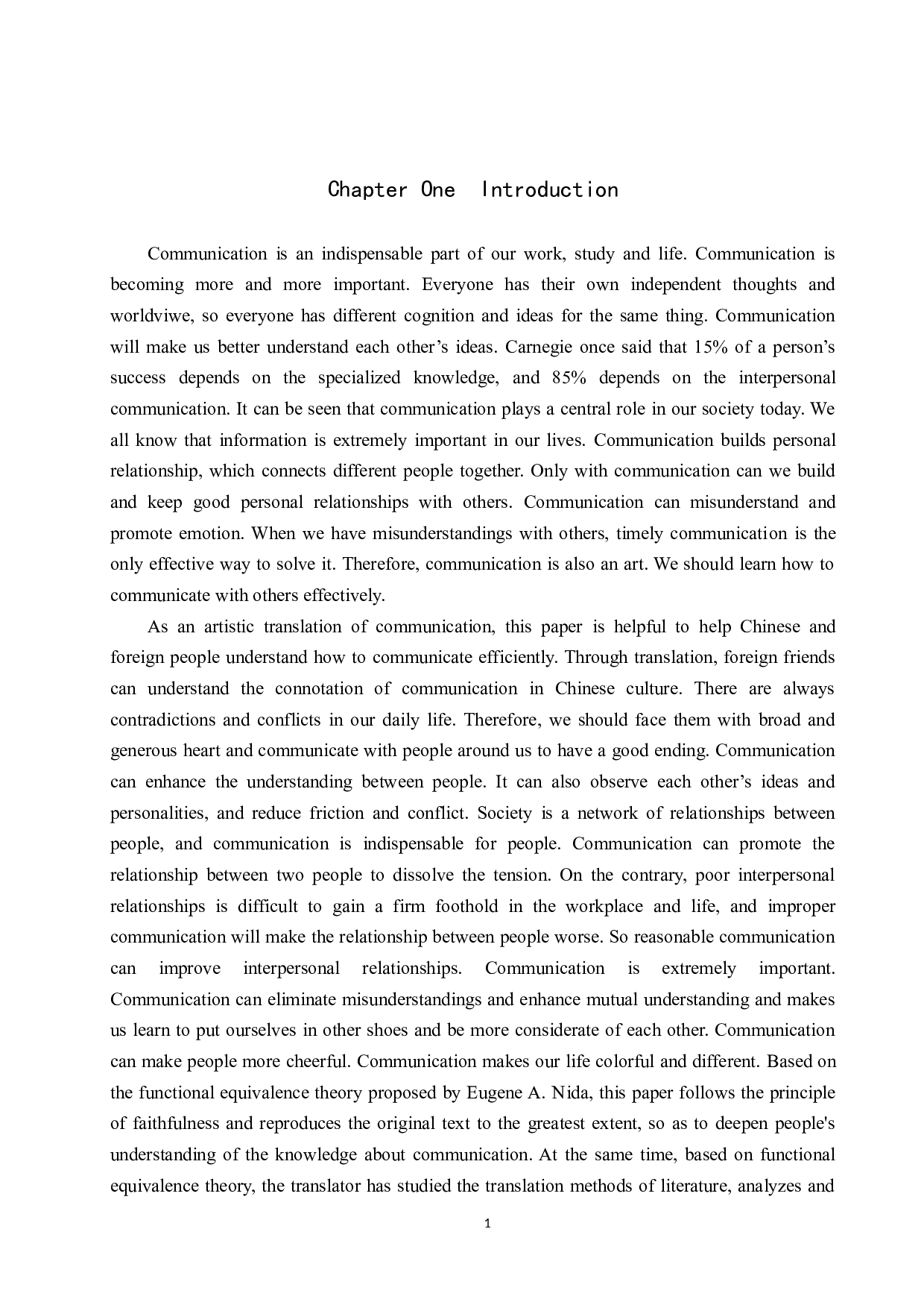 《沟通有艺术》（节选）汉译英翻译实践报告-10487字.doc 第4页