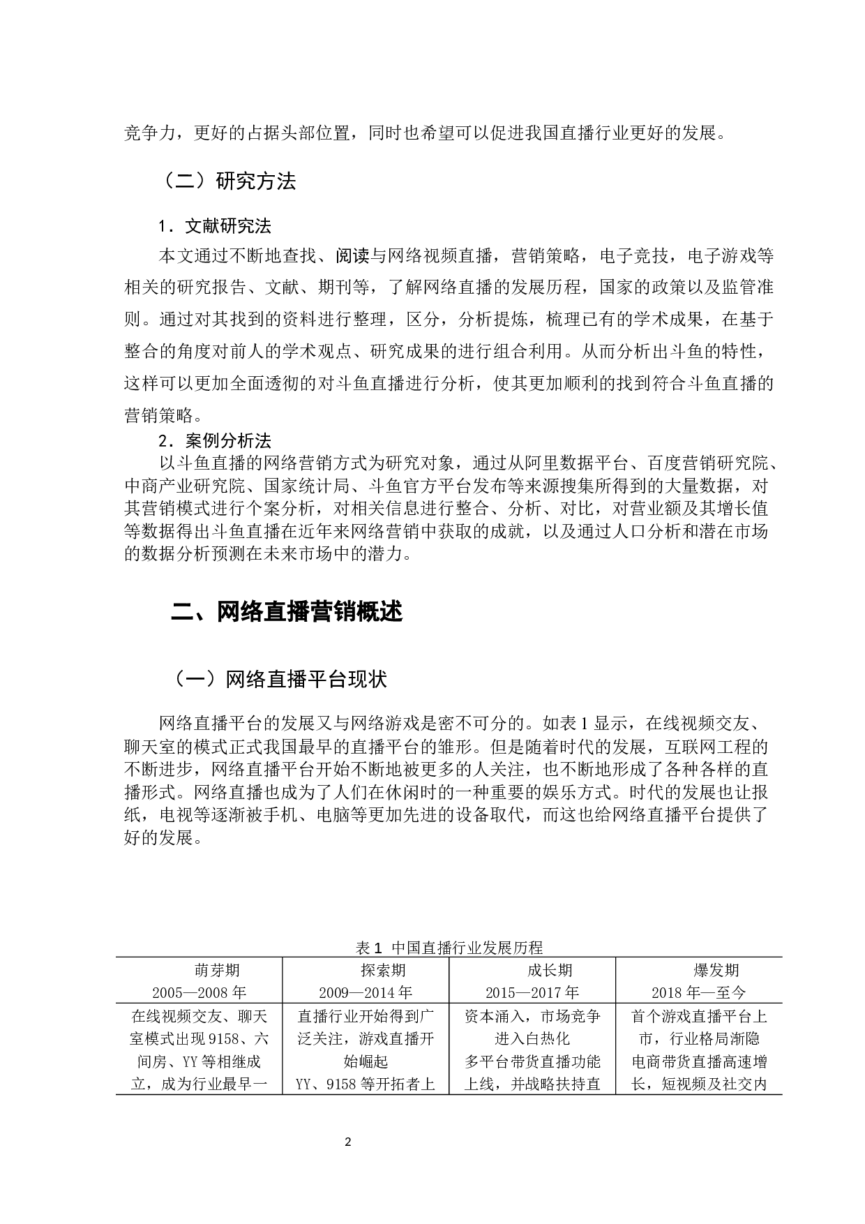 斗鱼直播的网络营销策略研究-10146字.docx 第6页