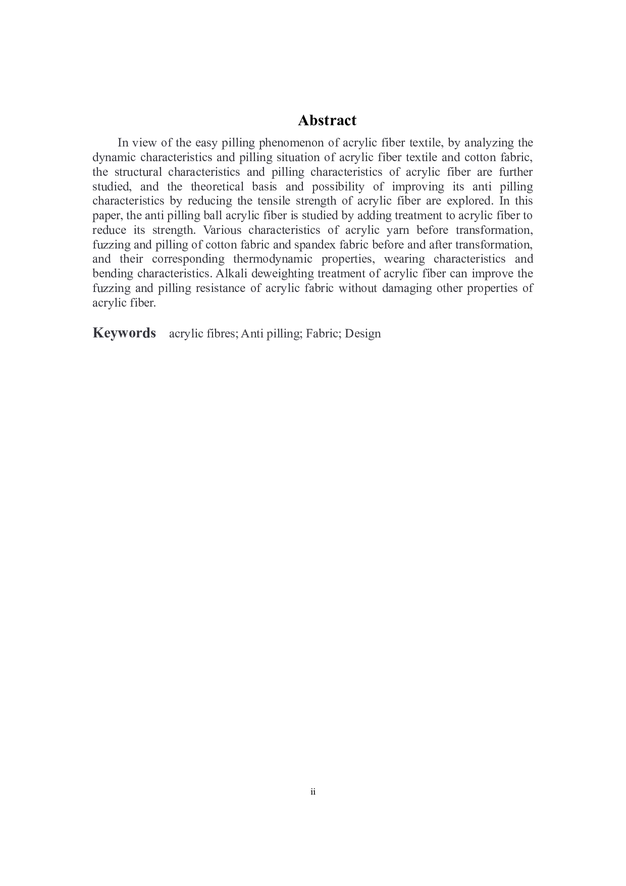 腈纶抗起球面料性能分析及设计-9478字.docx 第2页