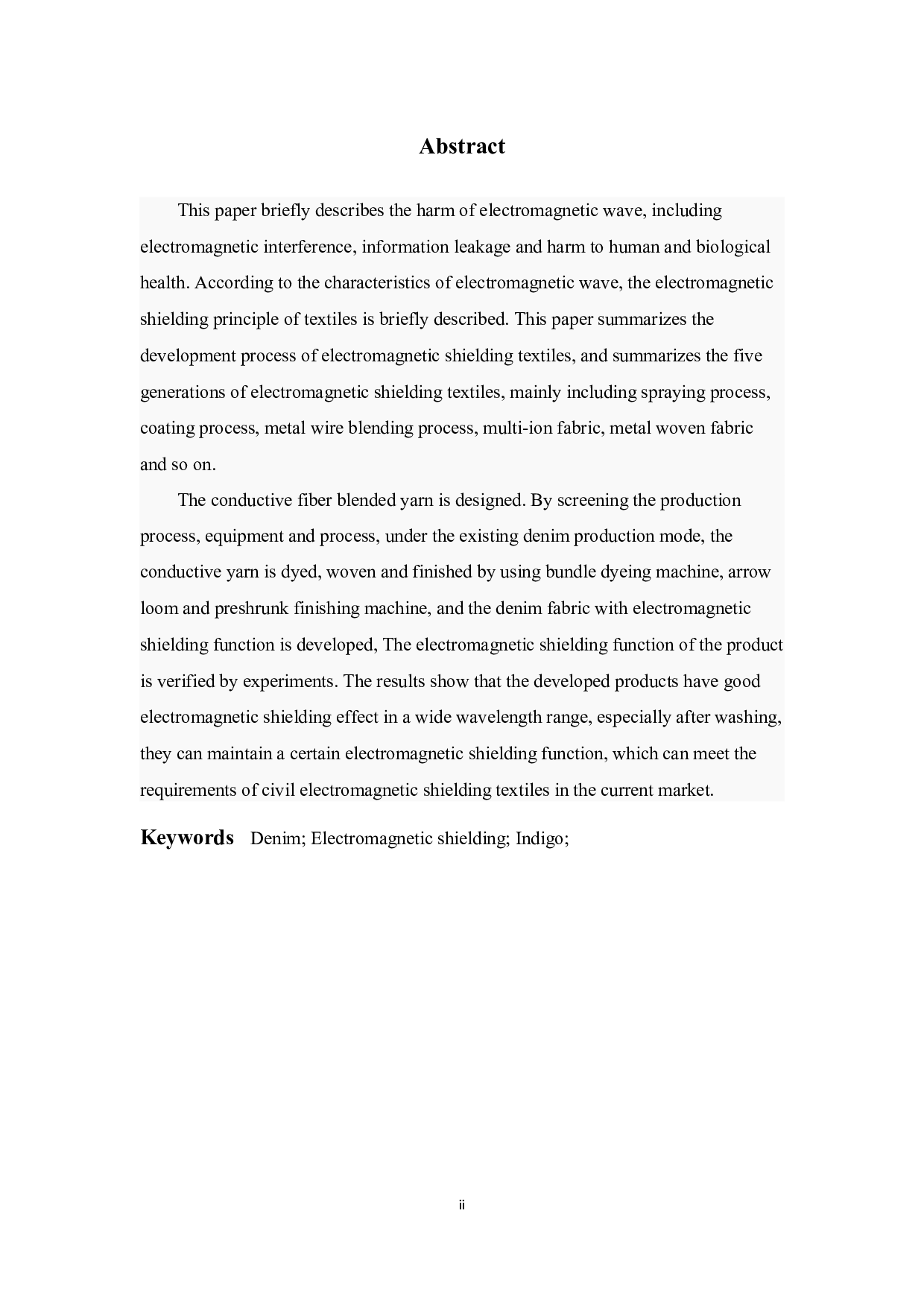 电磁屏蔽牛仔面料的研发-9943字.docx 第2页