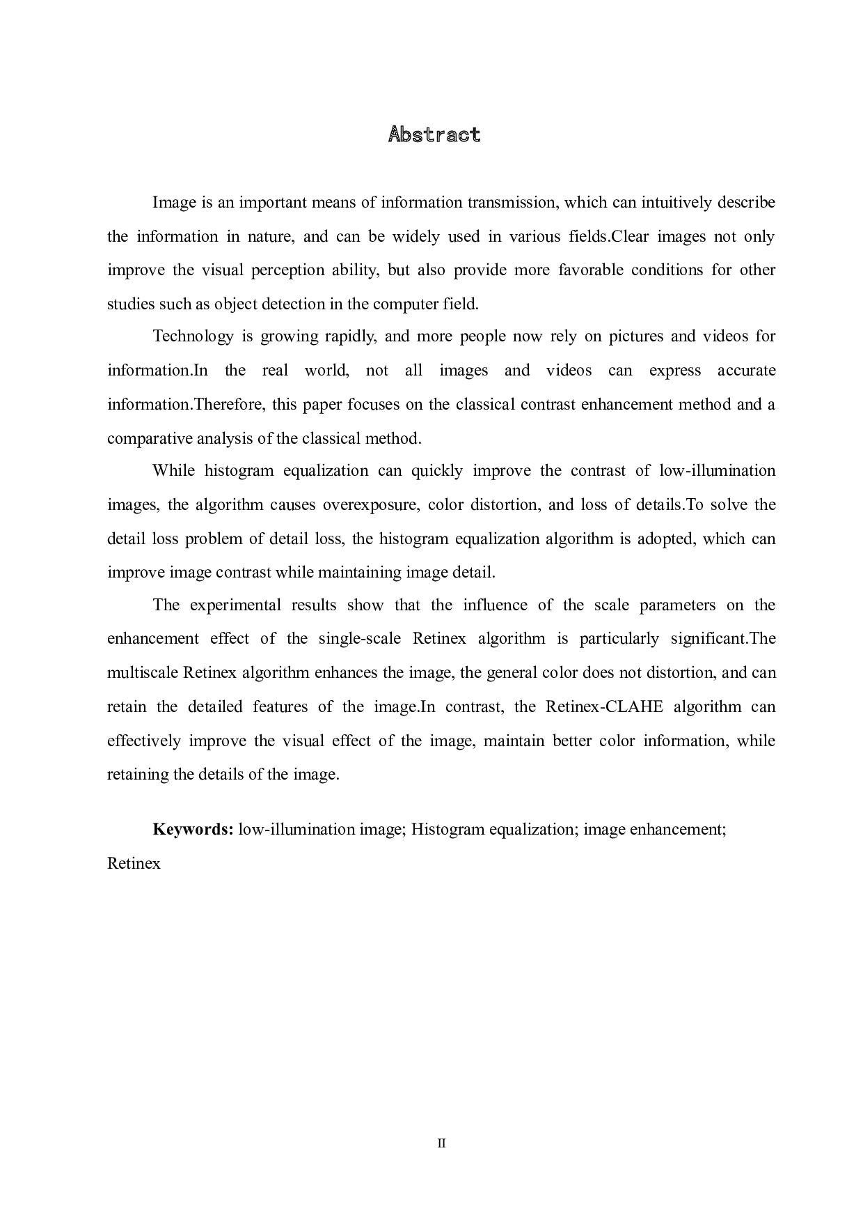 低照度图像对比度增强算法比较分析-17822字.doc 第2页