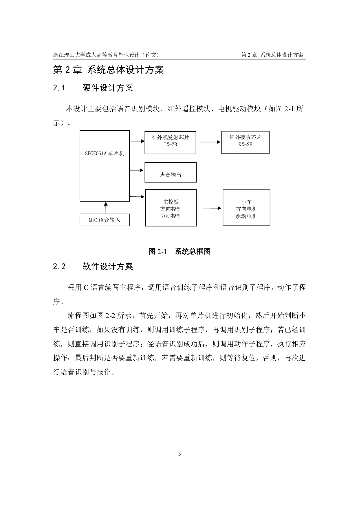 语音遥控小车系统设计-10424字.pdf 第7页