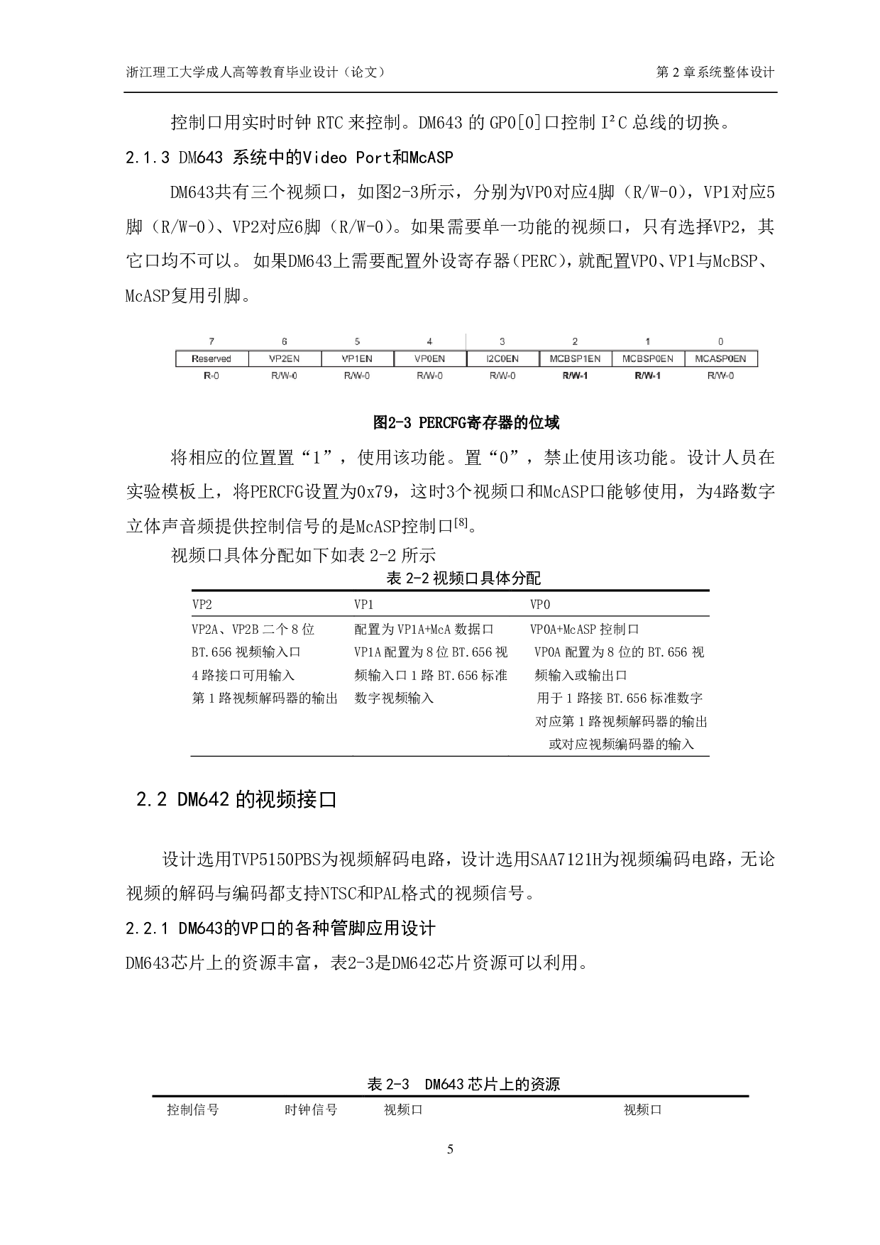 基于tms320dm642的视频信号传输系统设计-9019字.pdf 第8页