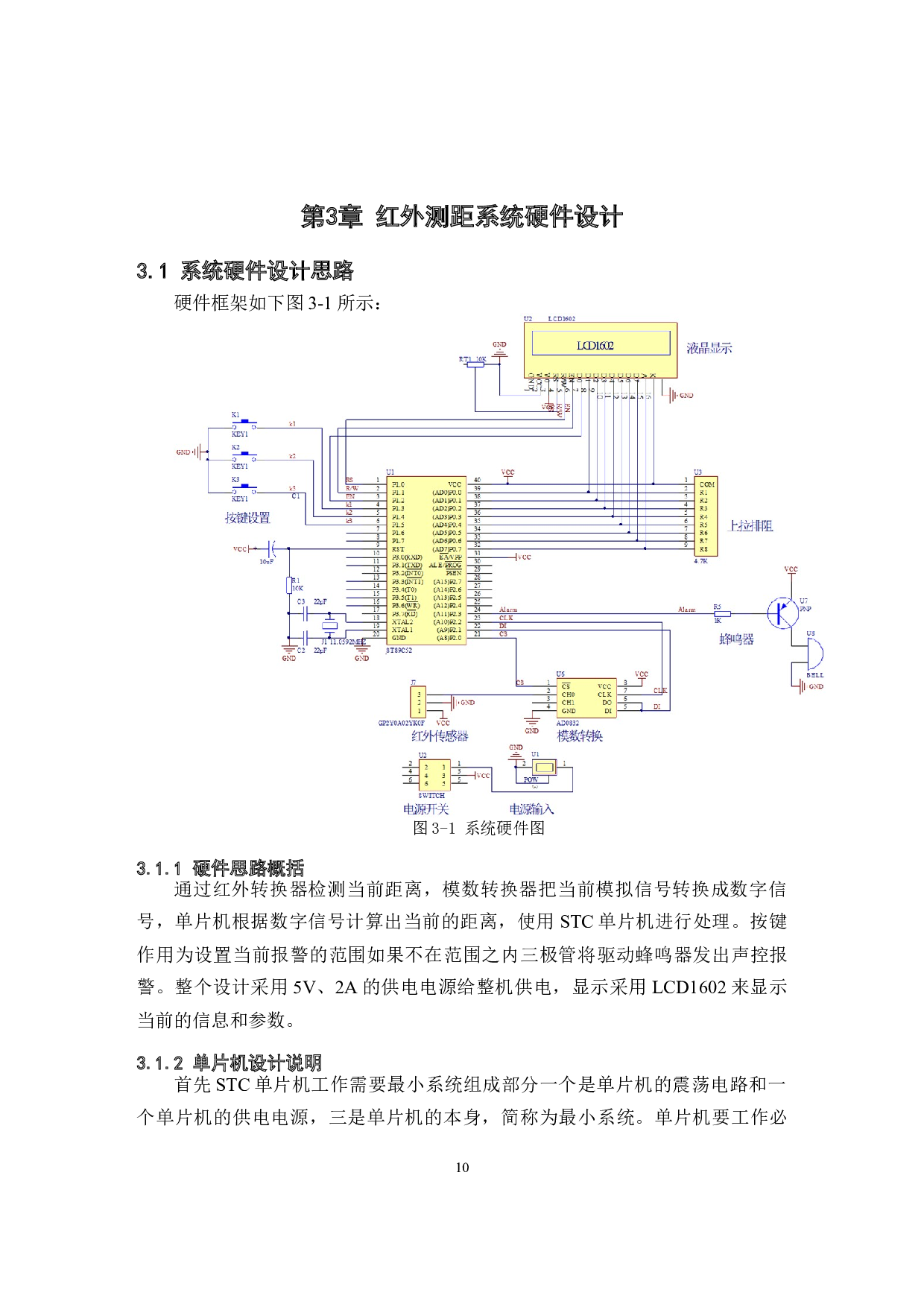 基于STC单片机的红外测距系统-8826字.docx 第10页