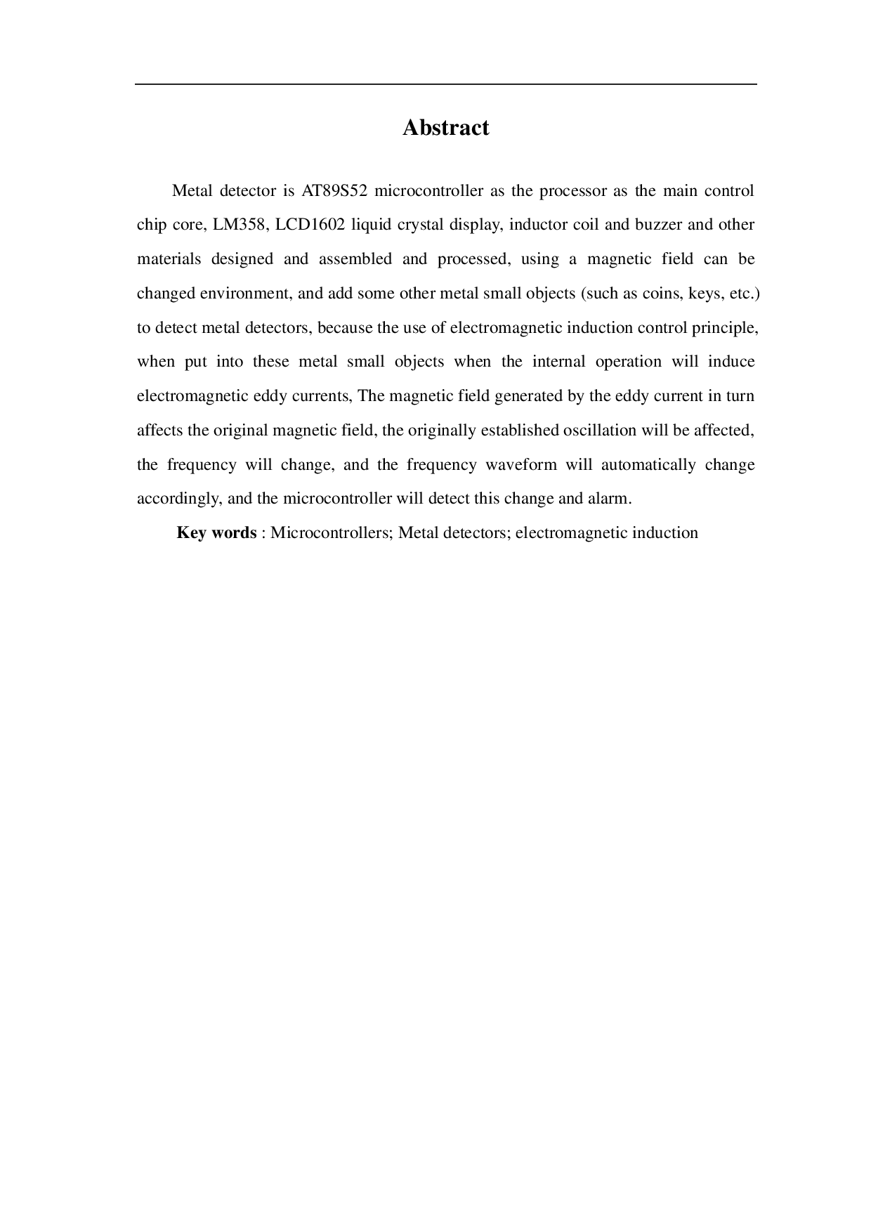 基于单片机的金属探测器设计.pdf 第3页