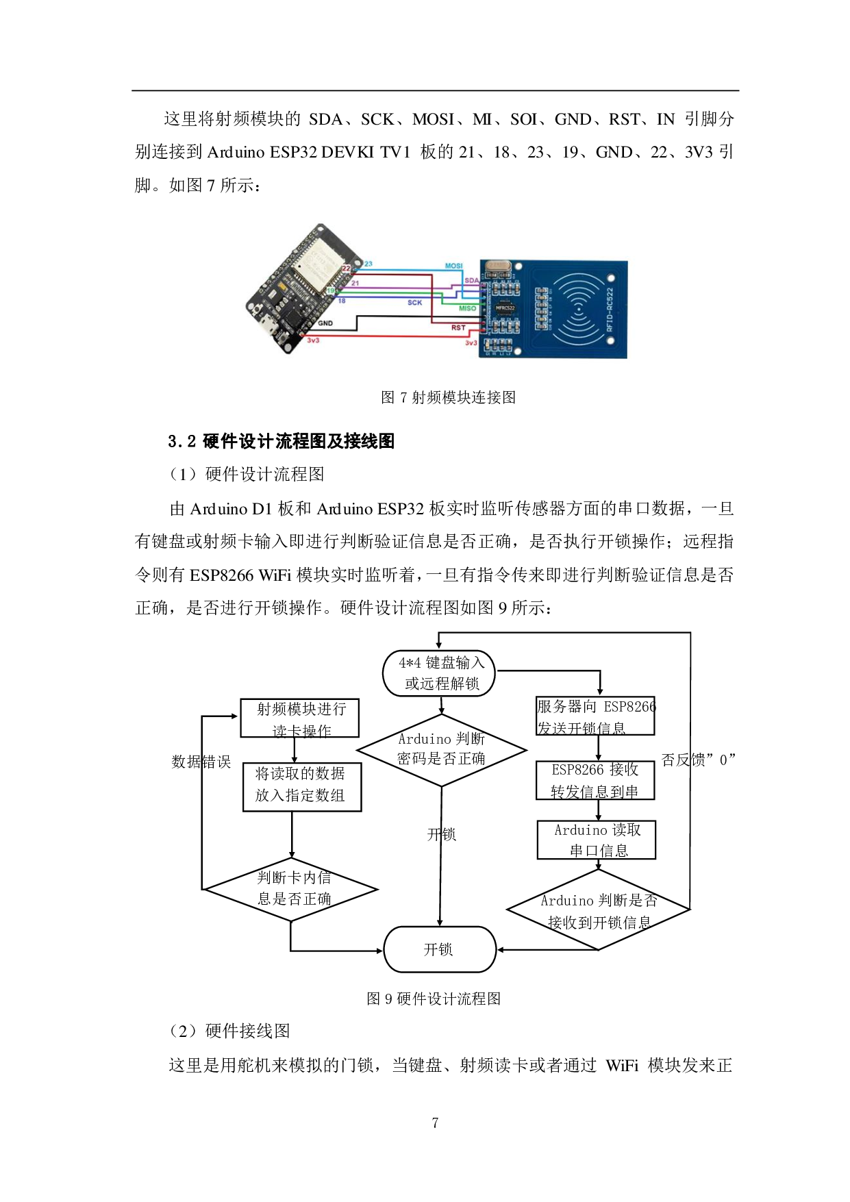 基于Arduino智能门锁设计-6489字.pdf 第10页