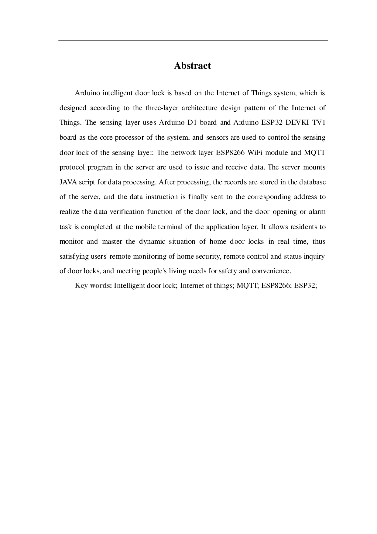 基于Arduino智能门锁设计-6489字.pdf 第3页