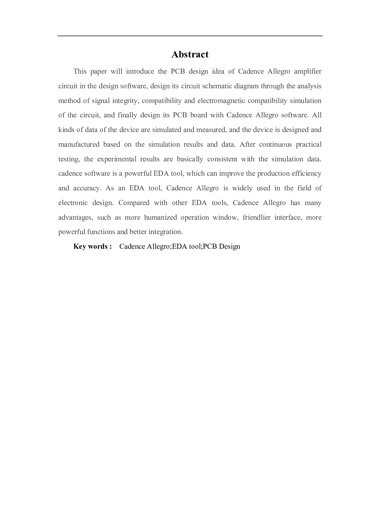 基于cadence allegro的放大电路PCB设计-7166字.pdf 第3页