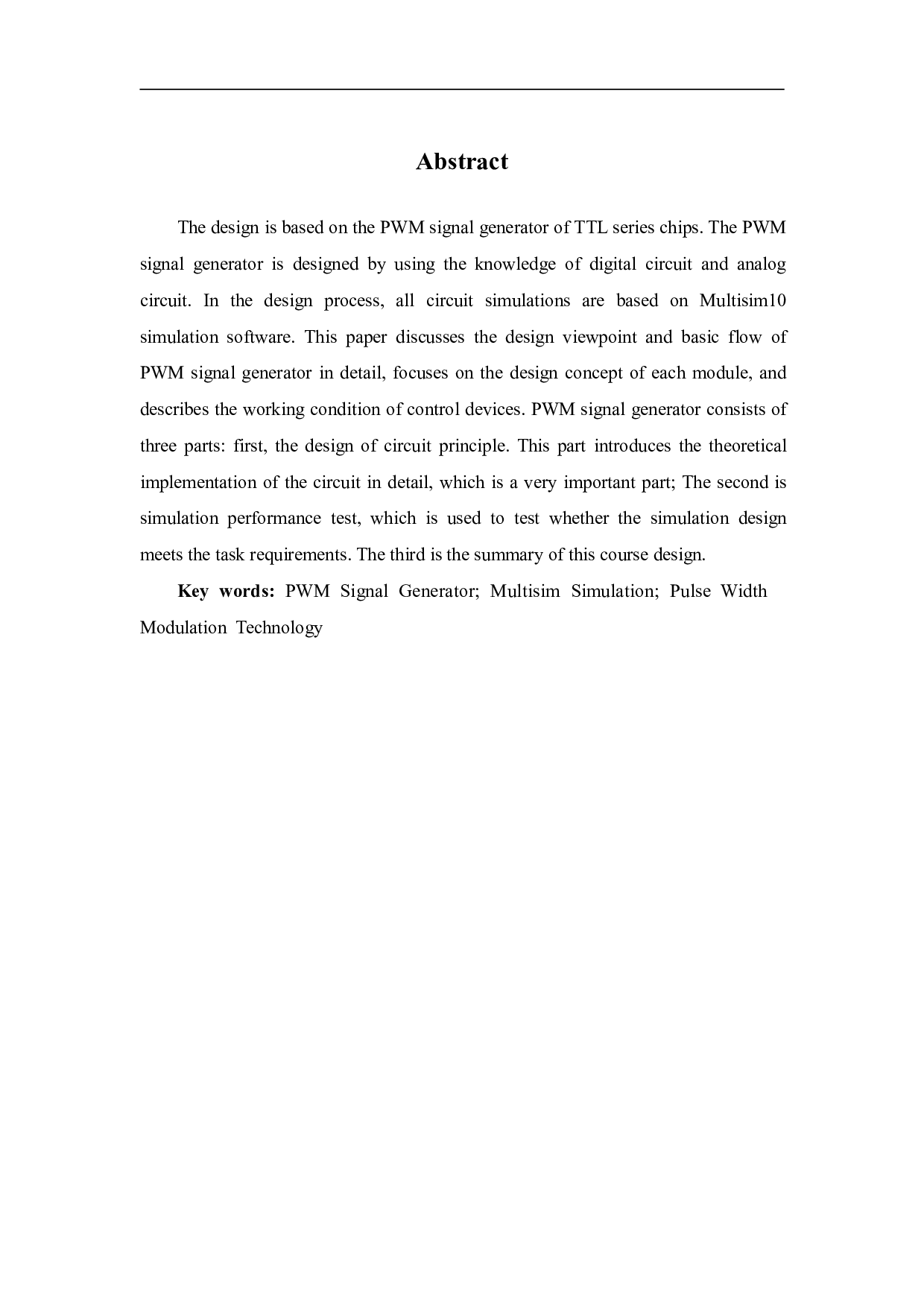 基于Multisim的PWM信号发生器设计与仿真-6616字.pdf 第3页