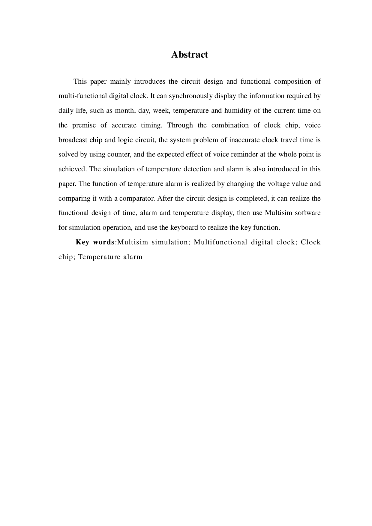 基于Multisim多功能数字时钟的设计与仿真-7769字.pdf 第3页