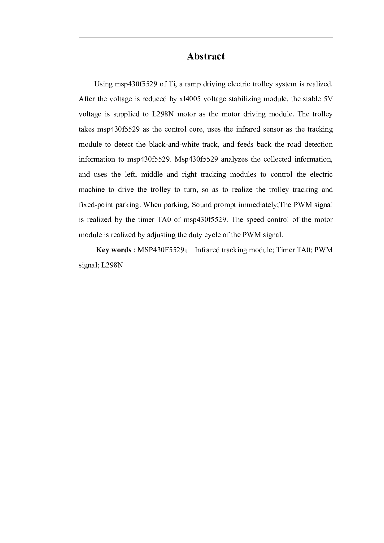 基于MSP430单片机的寻迹小车设计-6486字.pdf 第3页