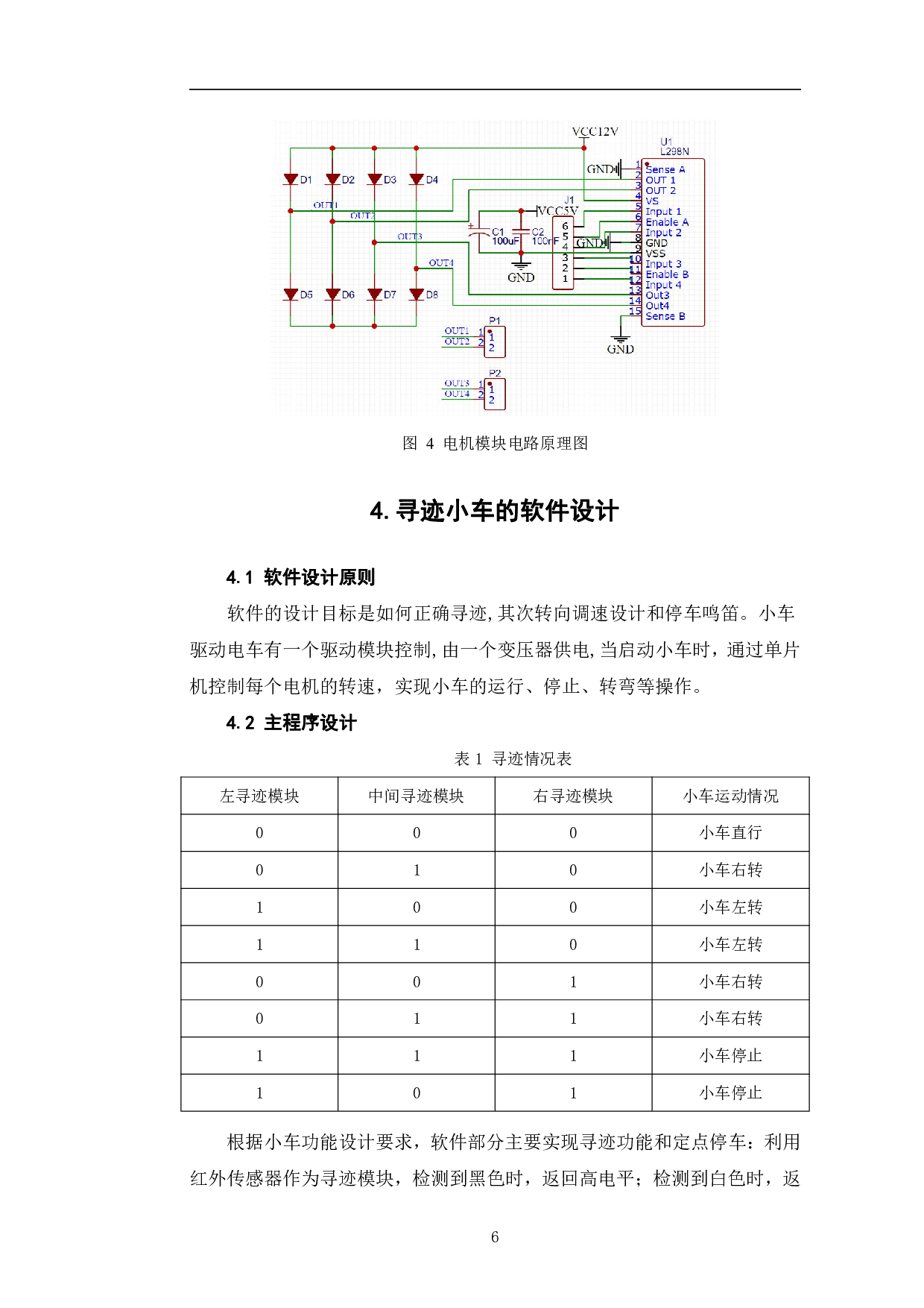 基于MSP430单片机的寻迹小车设计-6486字.pdf 第9页