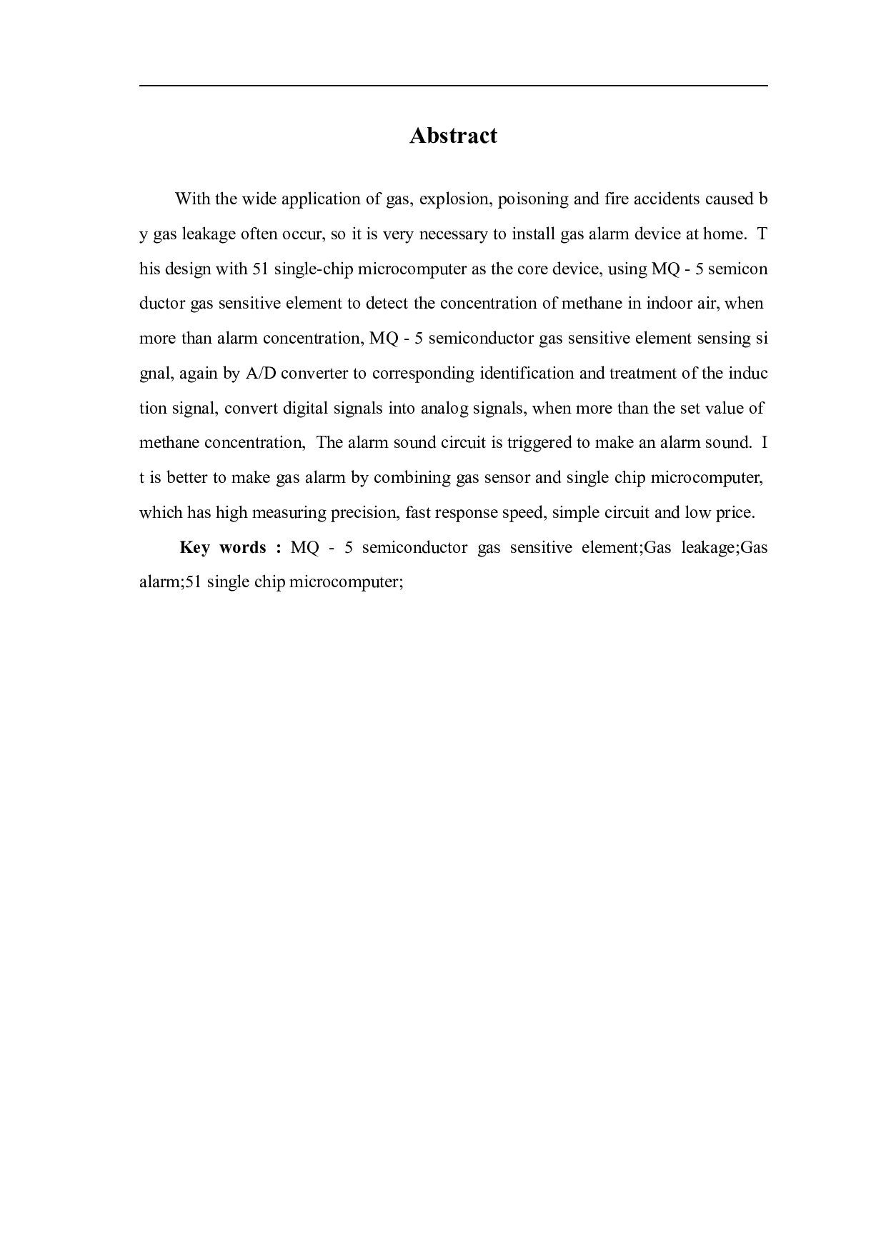 基于51单片机的燃气报警器设计-5427字.pdf 第3页
