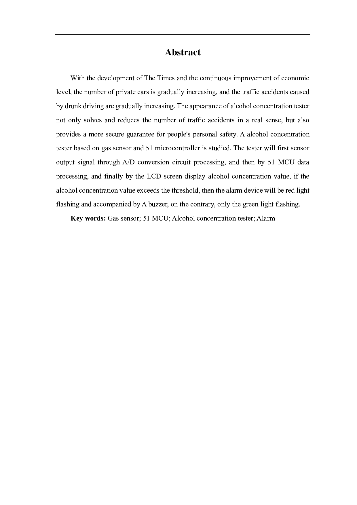 基于51单片机的酒精浓度测试仪设计-6576字.pdf 第3页