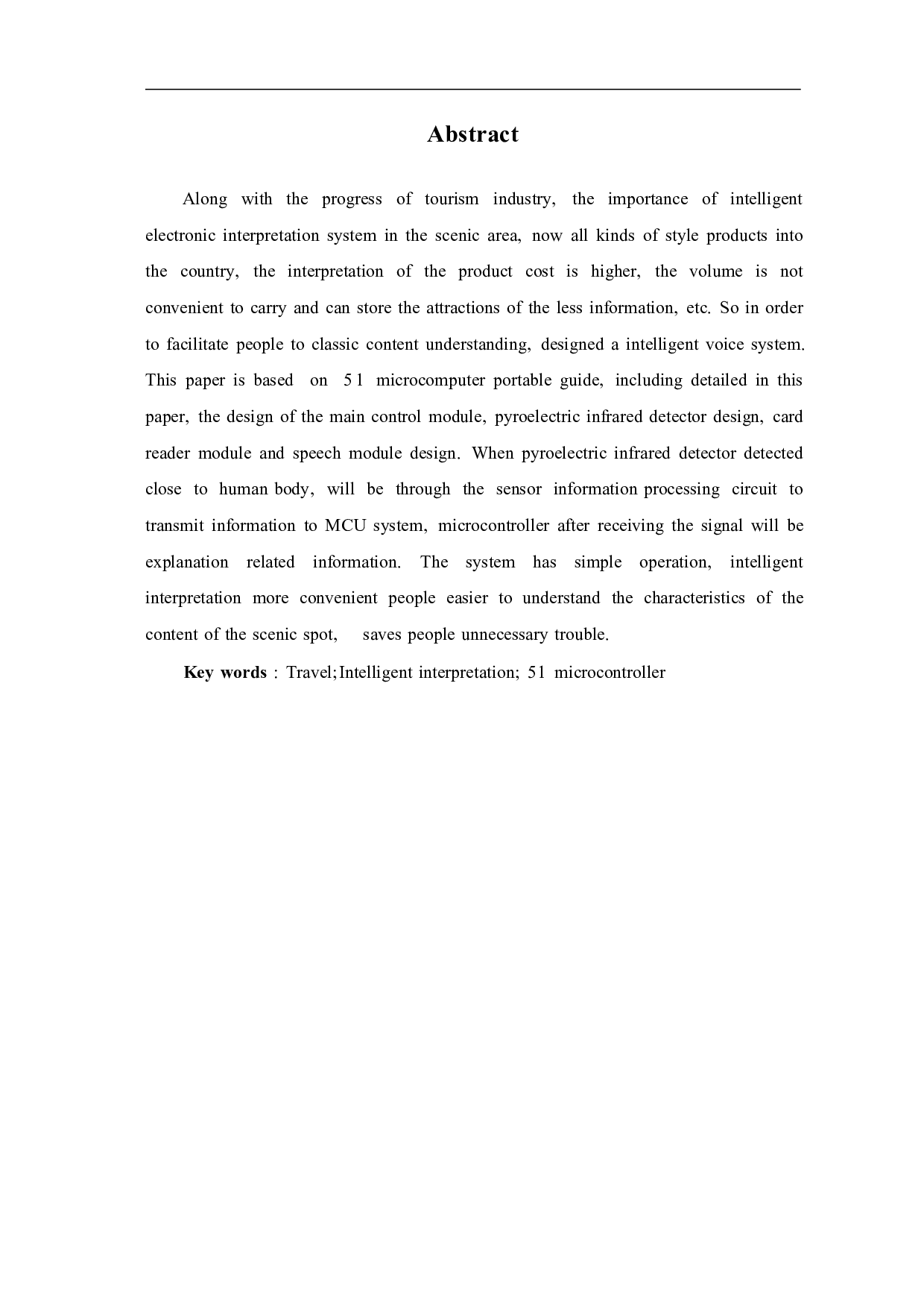 基于单片机的智能电子讲解系统设计-6381字.pdf 第3页