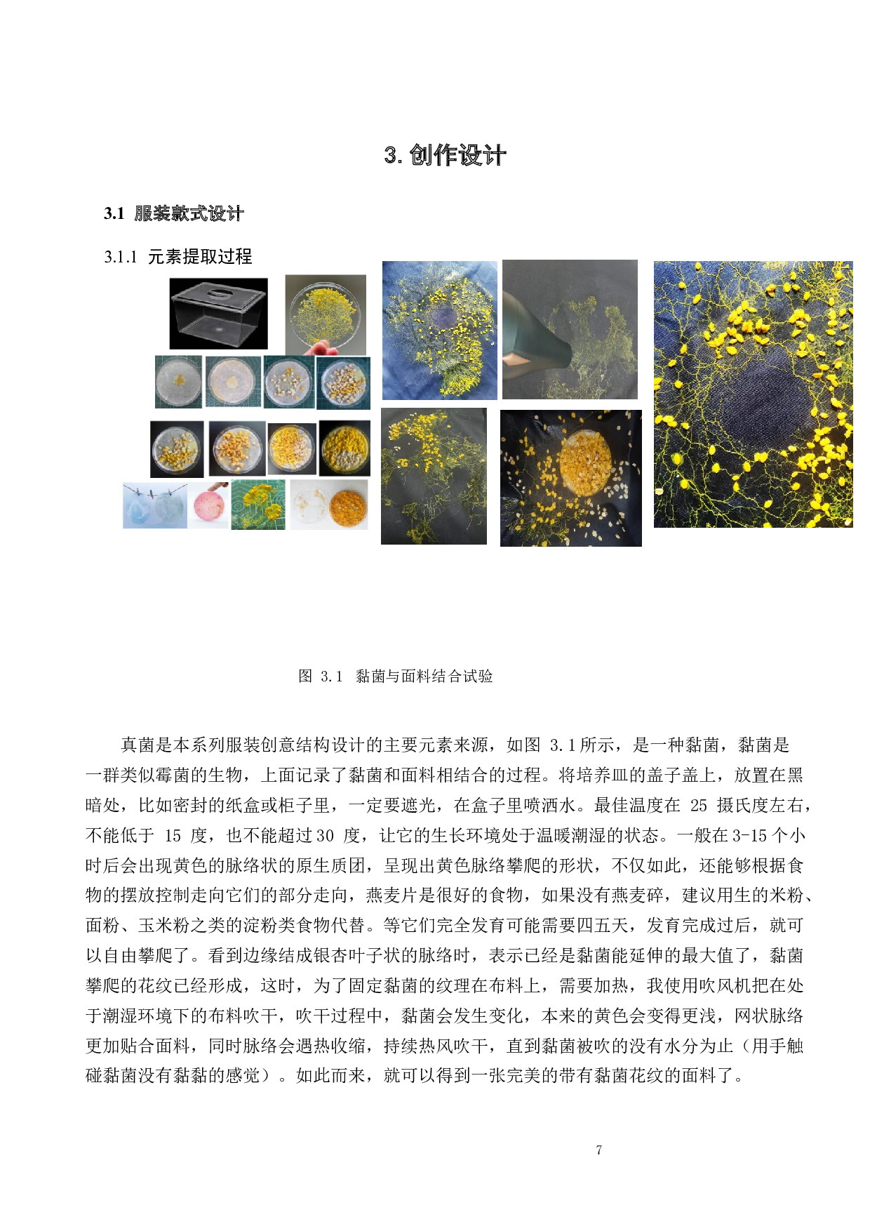 真菌与面料结合在服装创意设计中的研究实践-11081字.docx 第8页