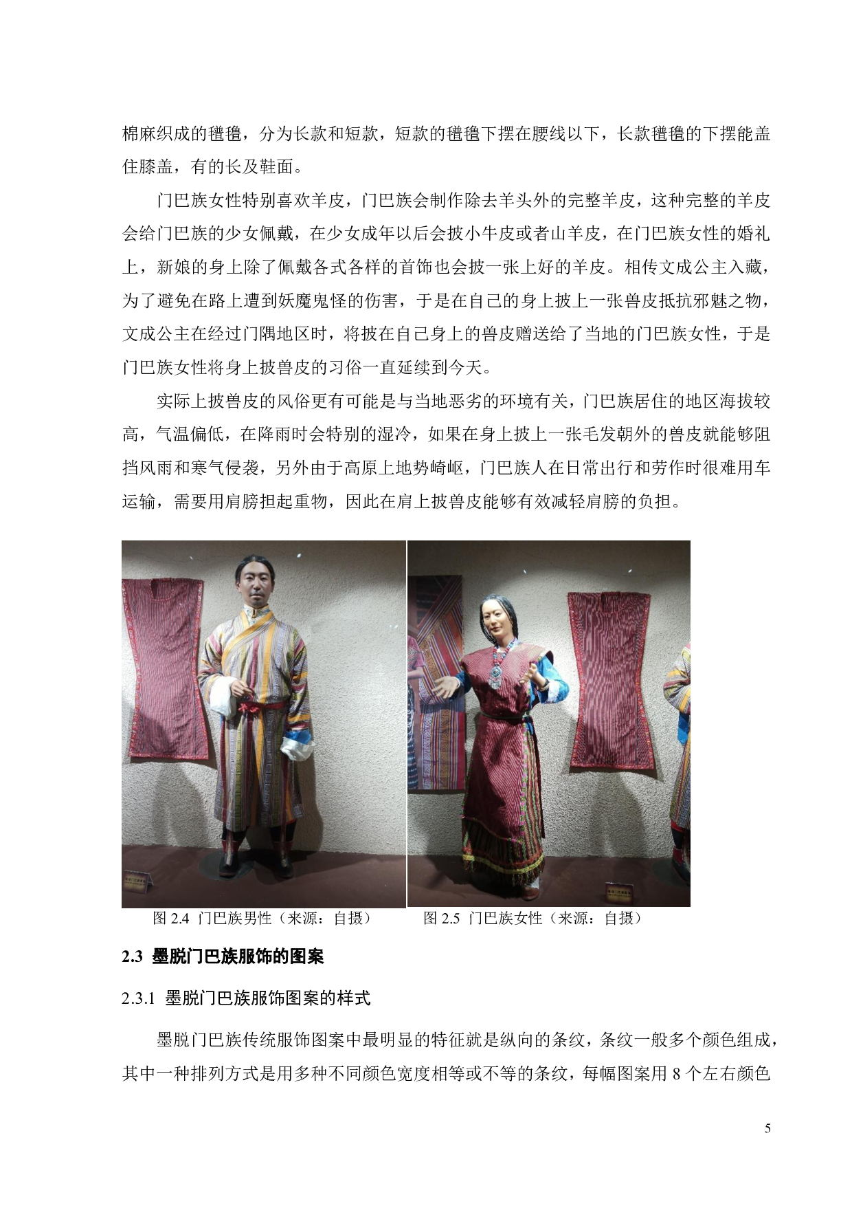 西藏墨脱传统服饰图案的创新设计与运用-12103字.pdf 第9页