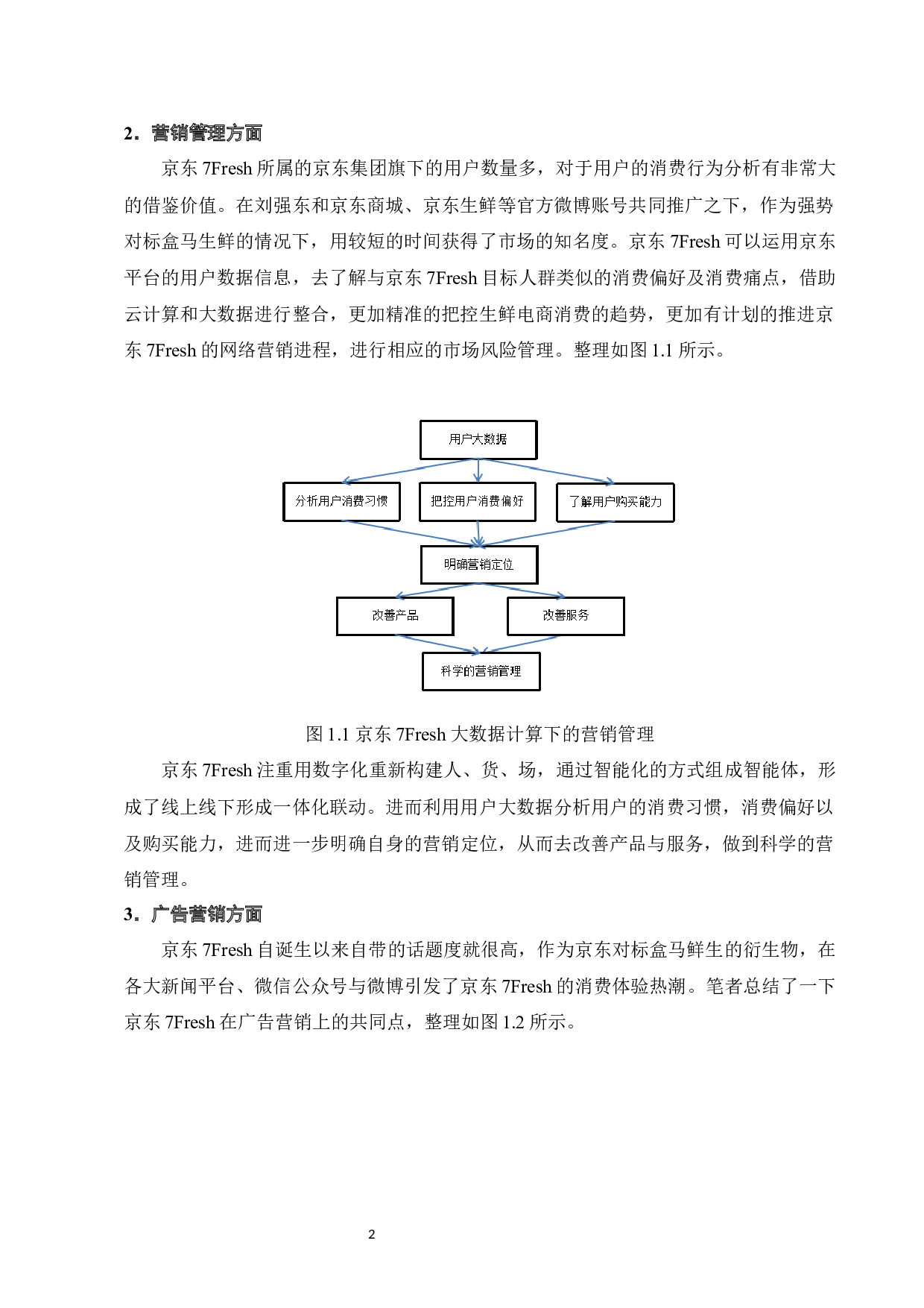 新零售背景下京东7Fresh网络营销现状分析及对策-14115字.docx 第5页