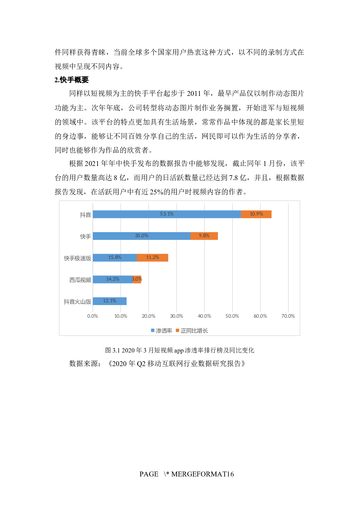 快手与抖音的营销模式对比分析-8179字.docx 第7页