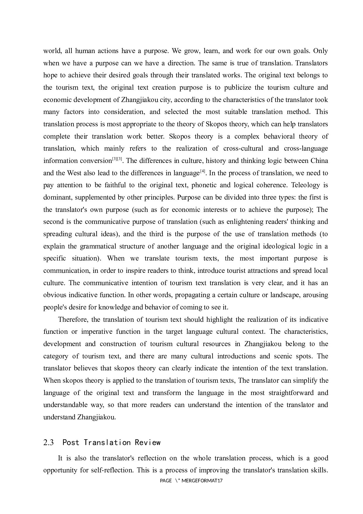 《浅析张家口旅游文化资源特色及开发建设》（节选）汉译英翻译实践报告-6879字.docx 第7页