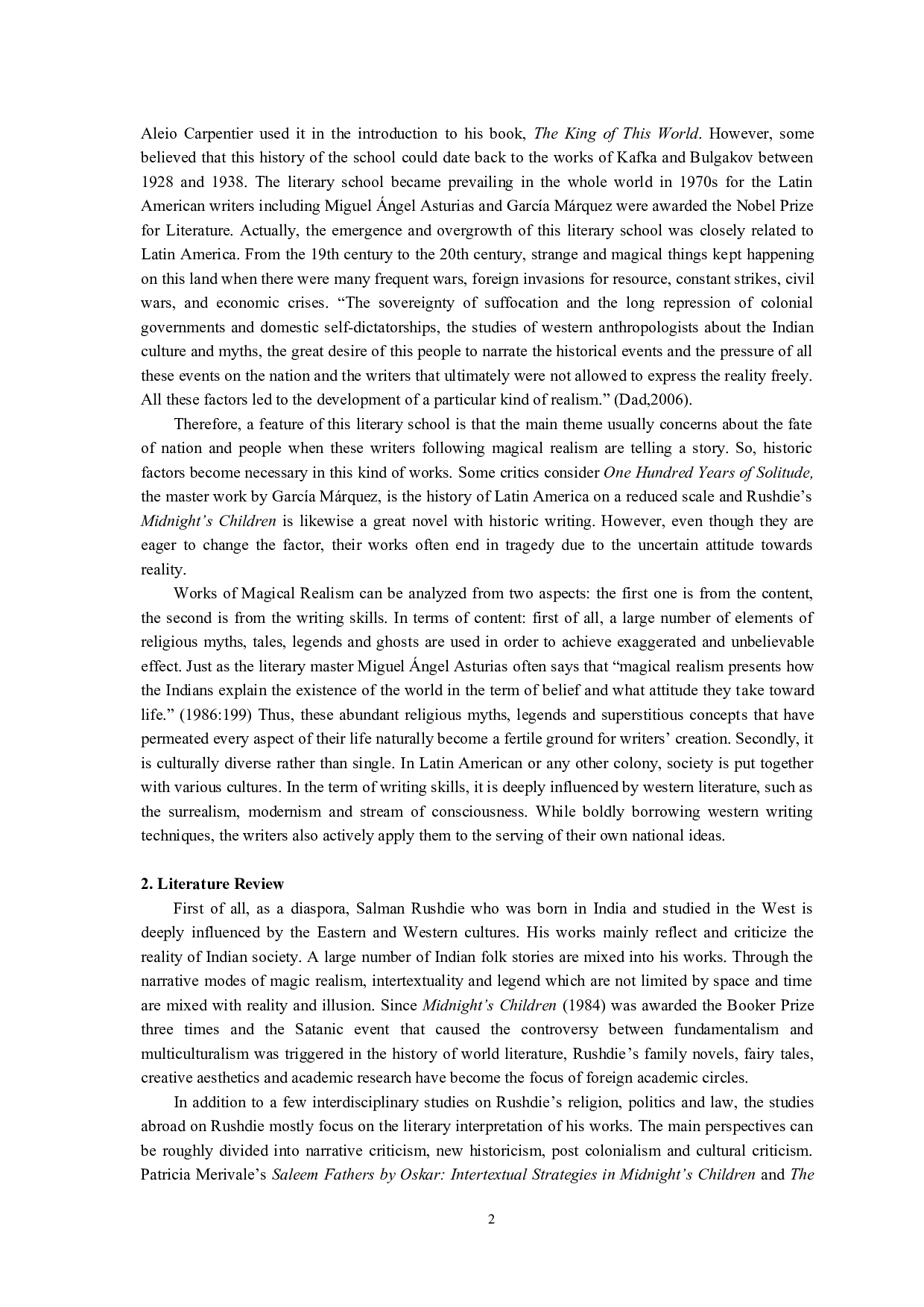 魔幻现实主义视角下的《午夜之子》解读-7498字.doc 第5页