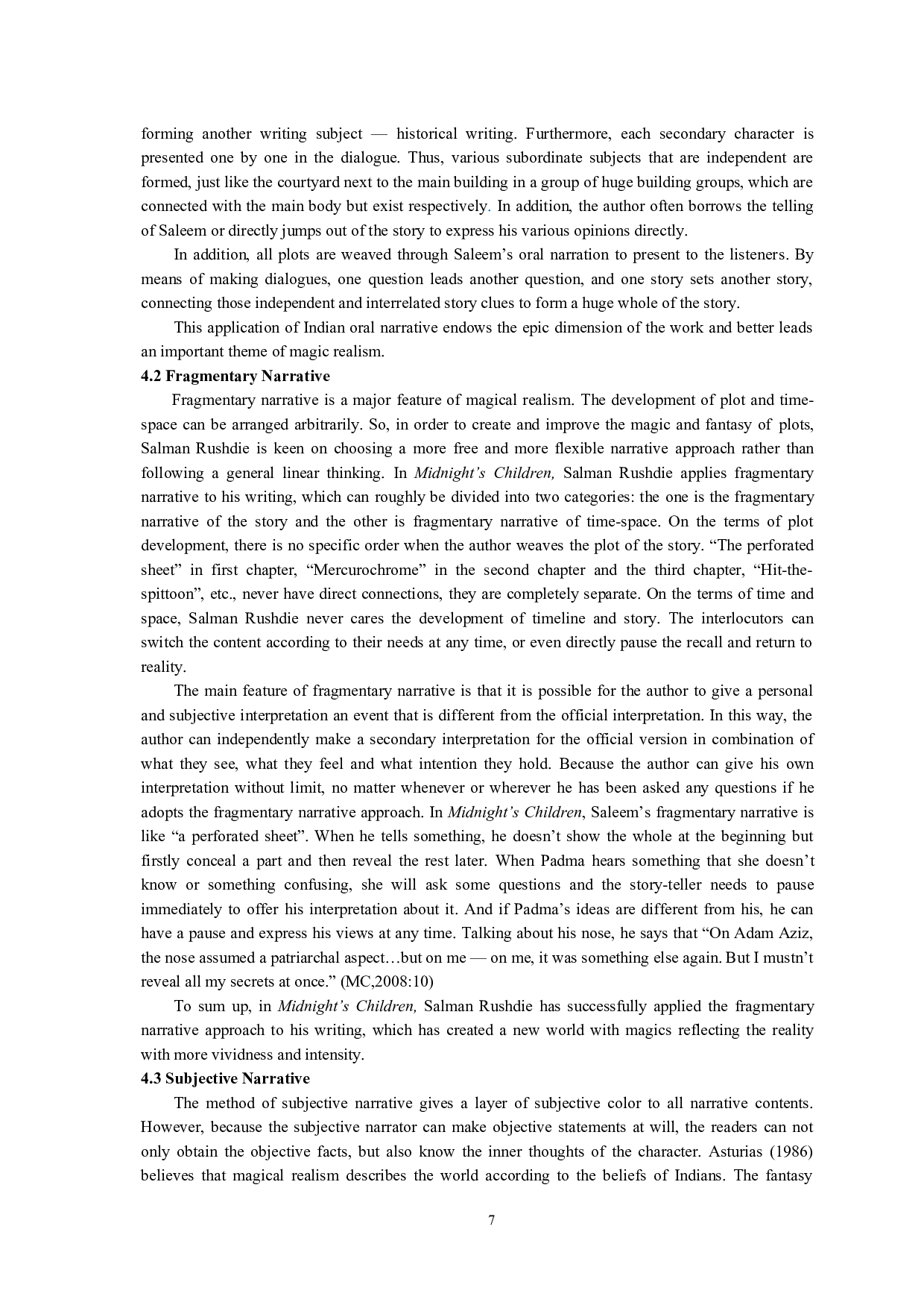 魔幻现实主义视角下的《午夜之子》解读-7498字.doc 第10页