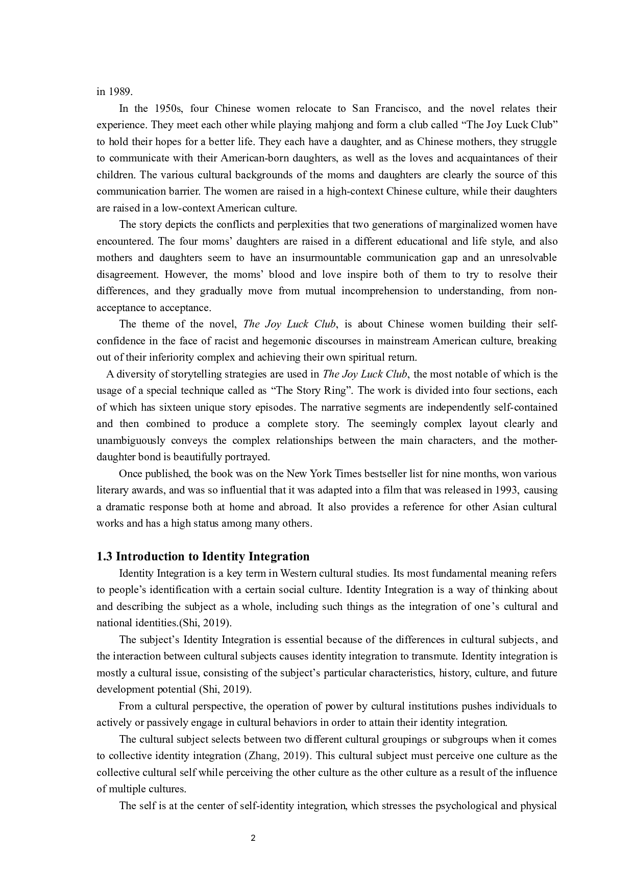 喜福会中华裔的身份融合-7265字.docx 第5页