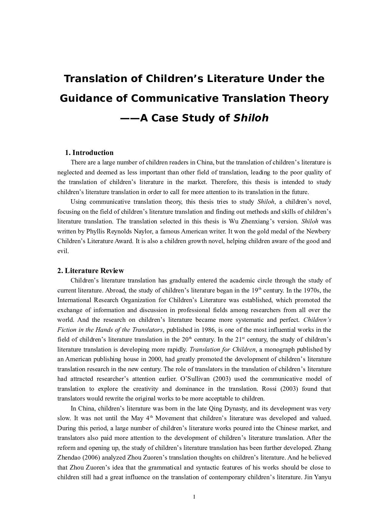 交际翻译理论指导下的儿童文学翻译&mdash;&mdash;以《喜乐与我》为例-6166字.doc 第4页