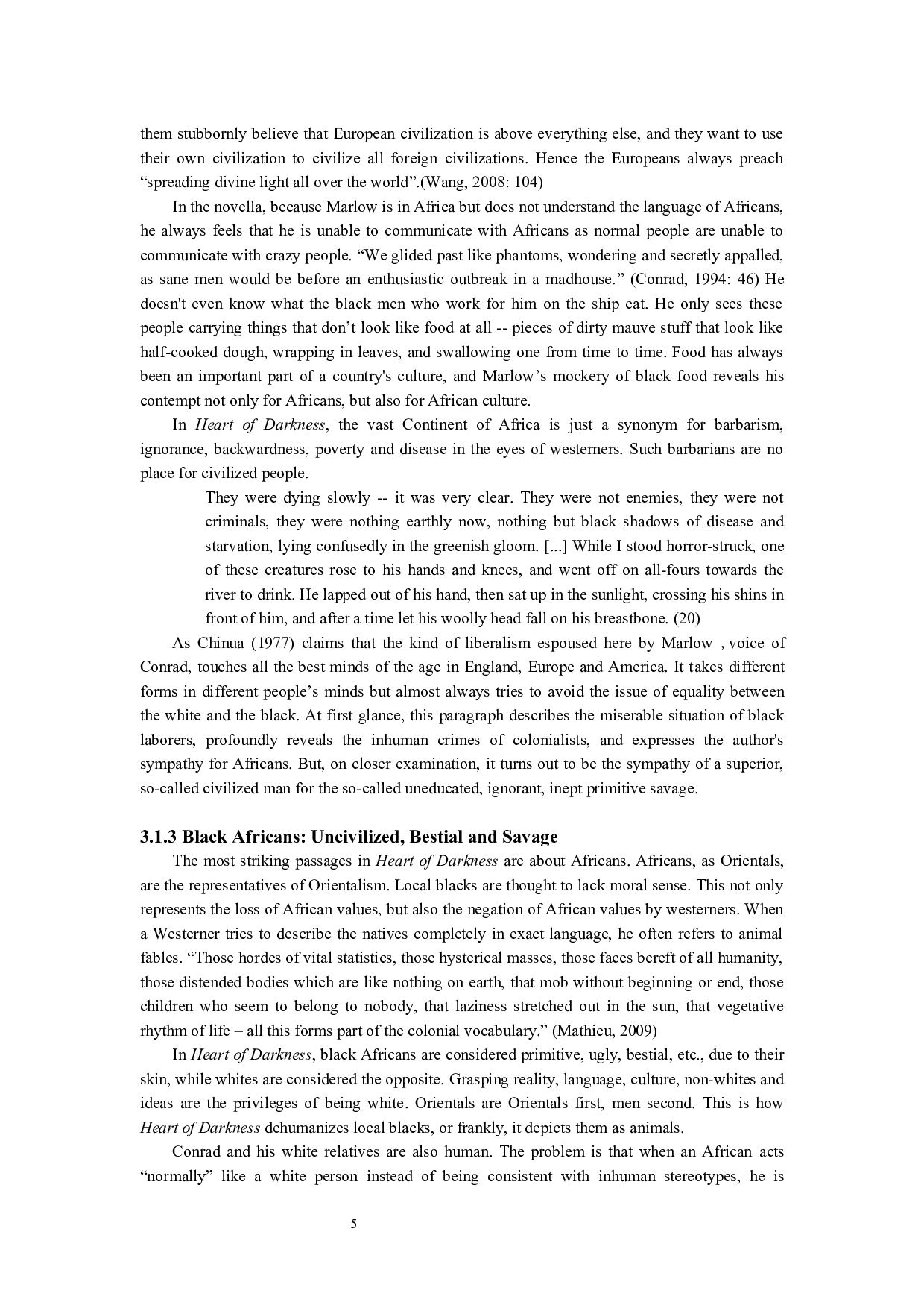 分析《黑暗之心》中的东方主义-5693字.docx 第9页