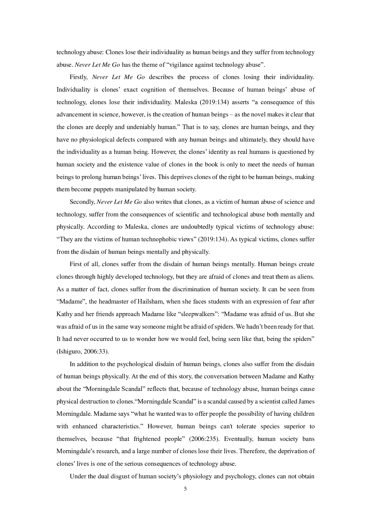 别让我走中反乌托邦主题解读-7350字.pdf 第8页