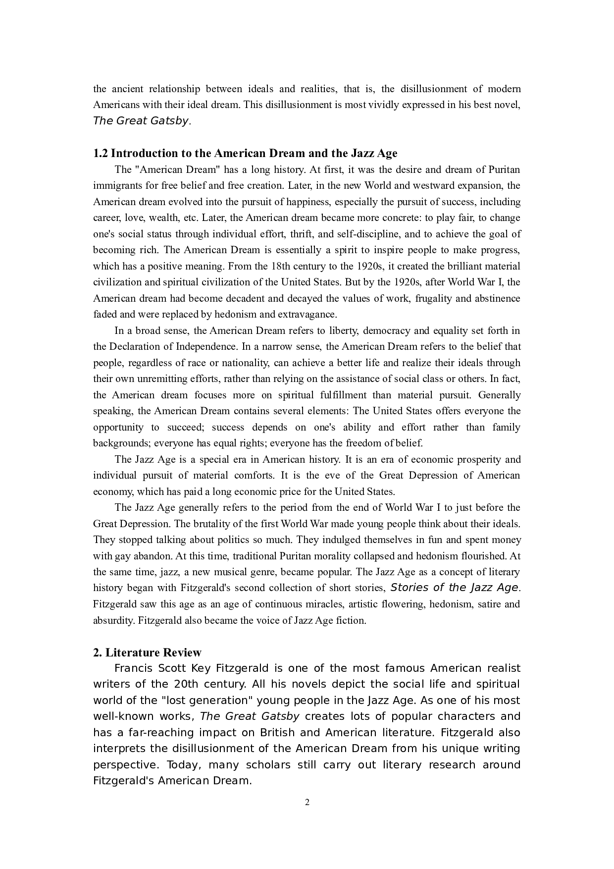 美国梦幻灭的解读&mdash;&mdash;以《了不起的盖茨比》为例-7244字.docx 第6页