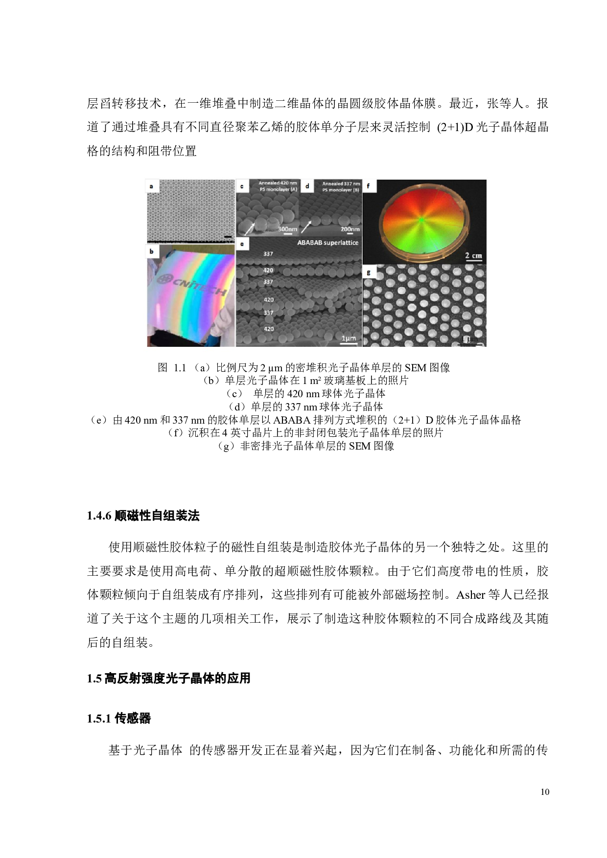 高反射强度光子晶体的制备研究-18491字.docx 第10页