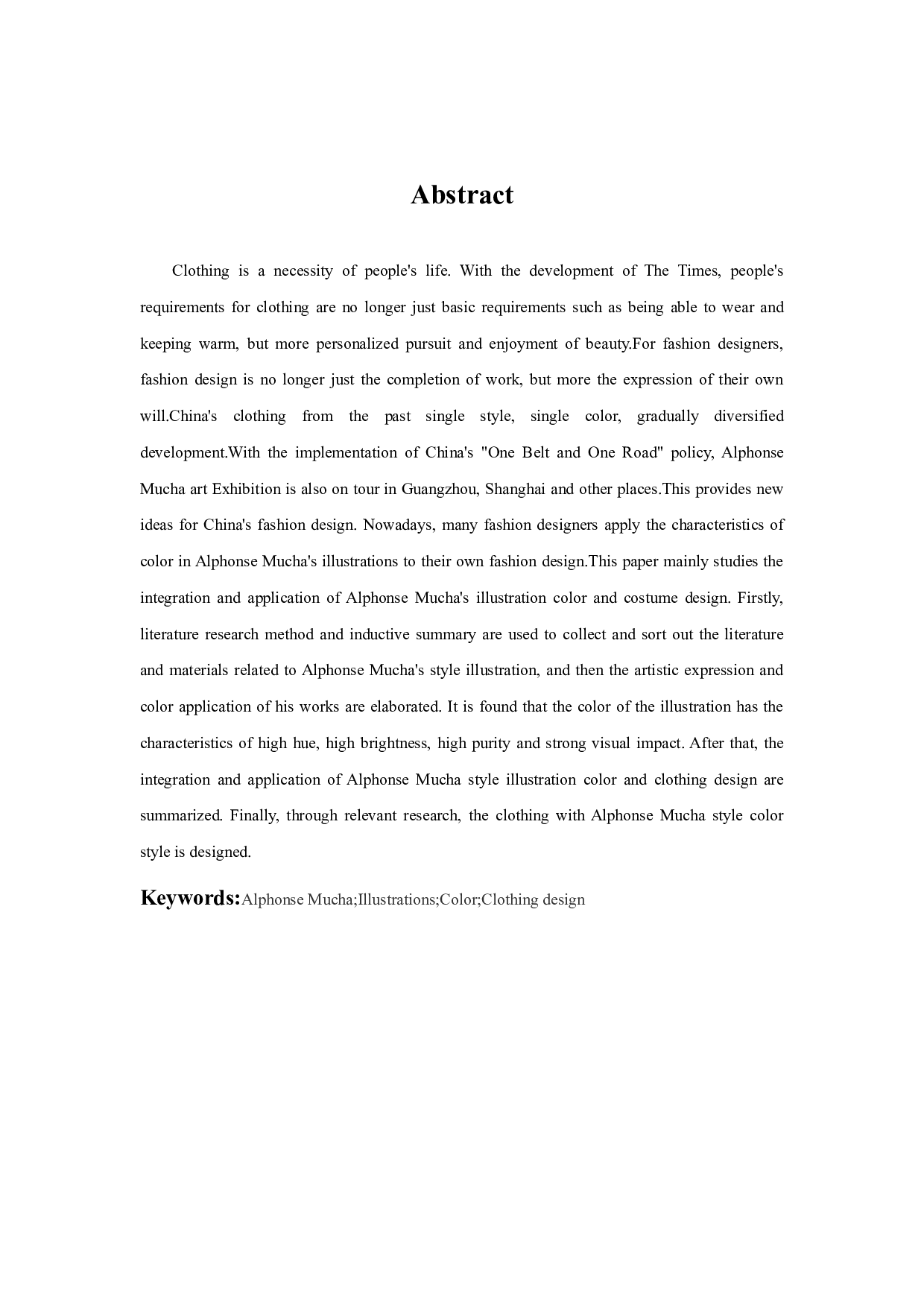 阿尔丰斯&bull;穆夏插画色彩与服装设计的融合与运用-12443字.docx 第4页