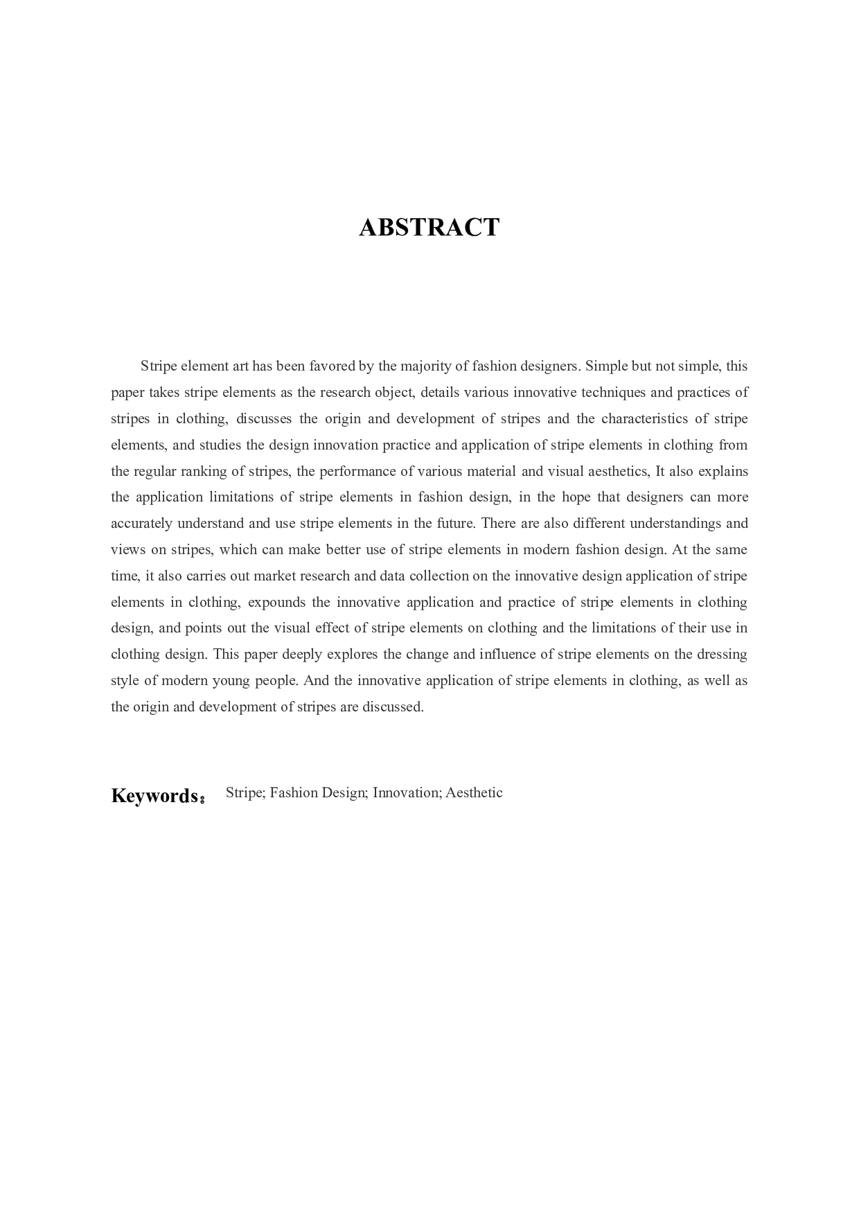条纹元素在服装中的创新应用与实践-8436字.docx 第2页