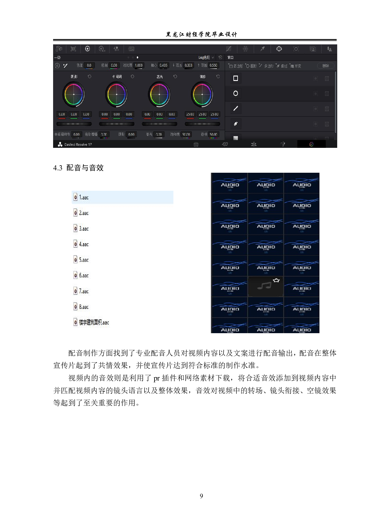 以青春之名题目视频拍摄及后期制作-3766字.pdf 第9页