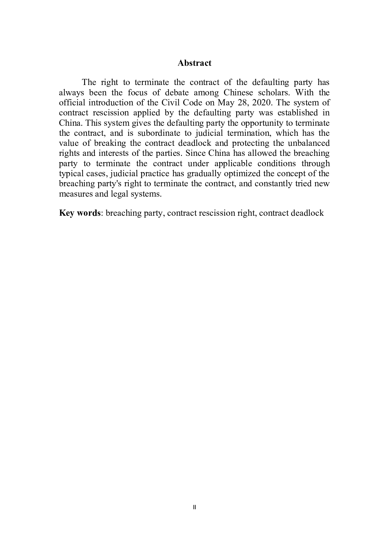 违约方申请合同解除-6444字.doc 第3页