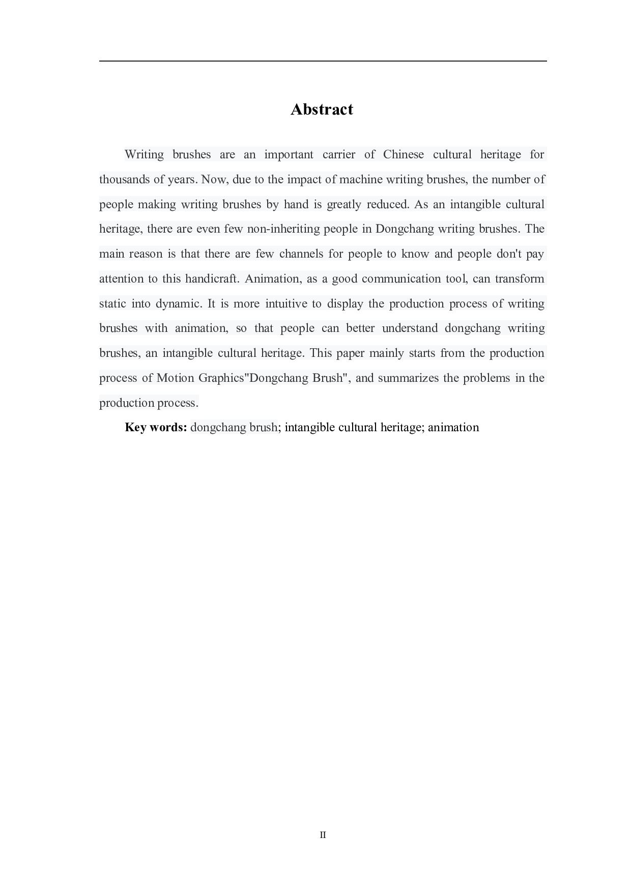 MG动画《东昌毛笔》的制作-4068字.pdf 第3页