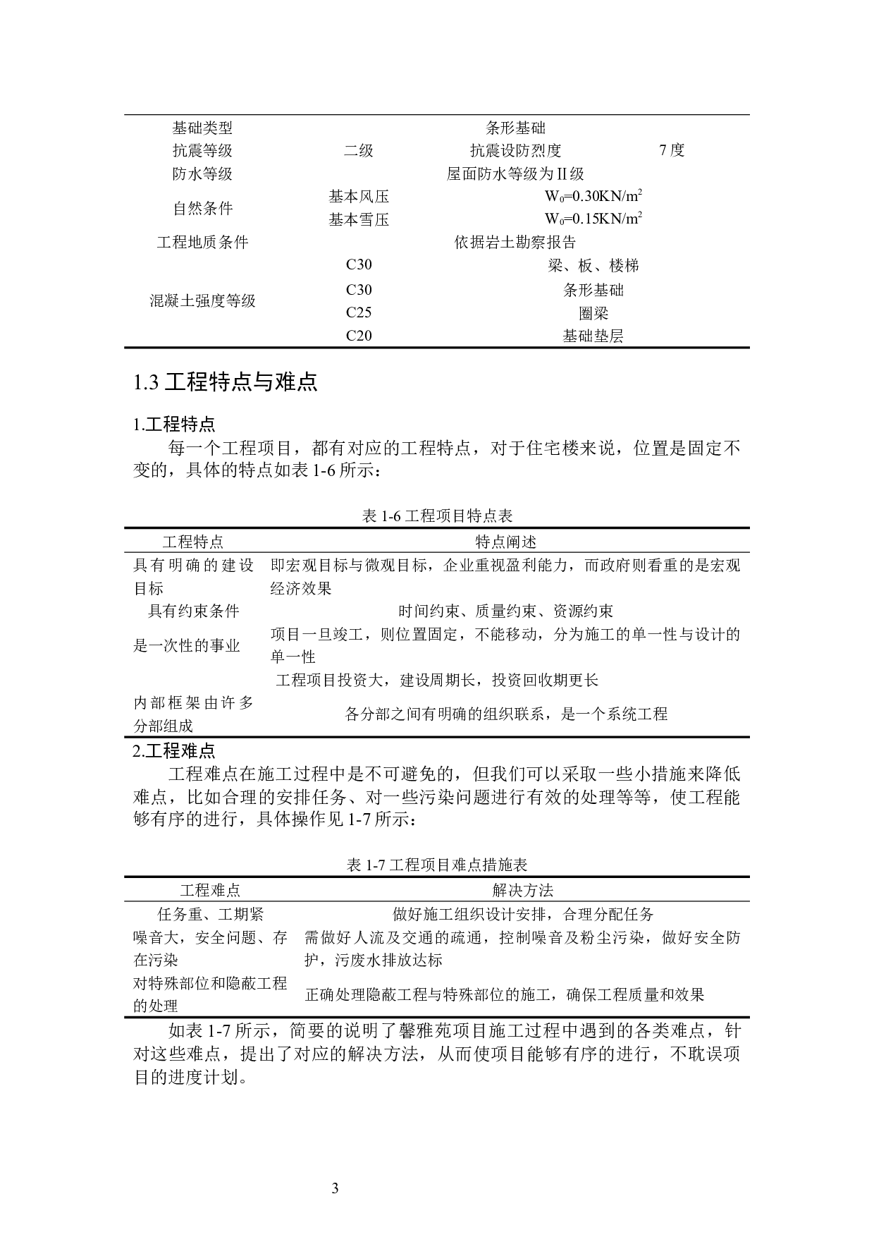 馨雅苑项目设计及施工组织设计-11700字.docx 第6页