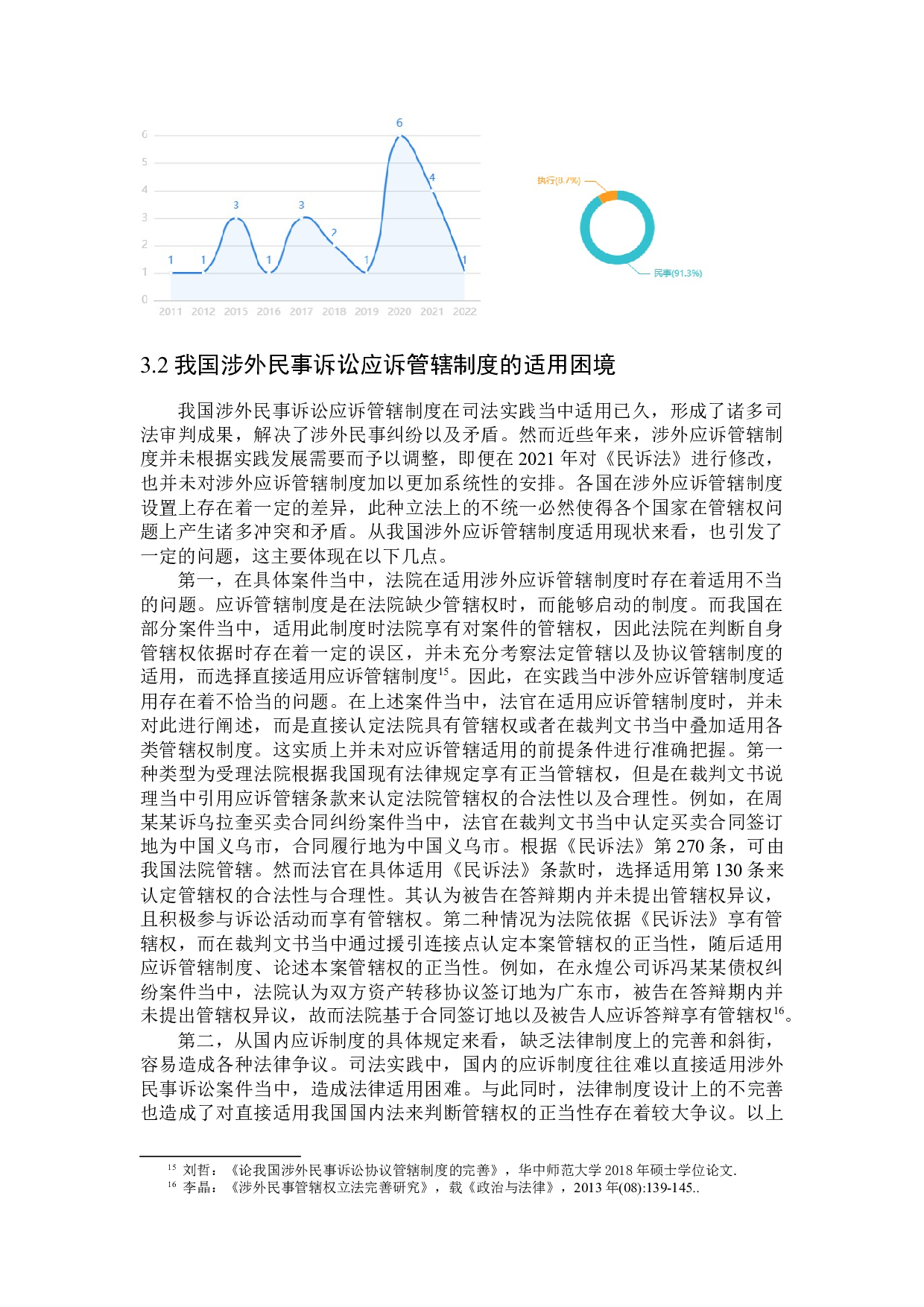 涉外民事诉讼应诉管辖制度研究-15510字.docx 第10页