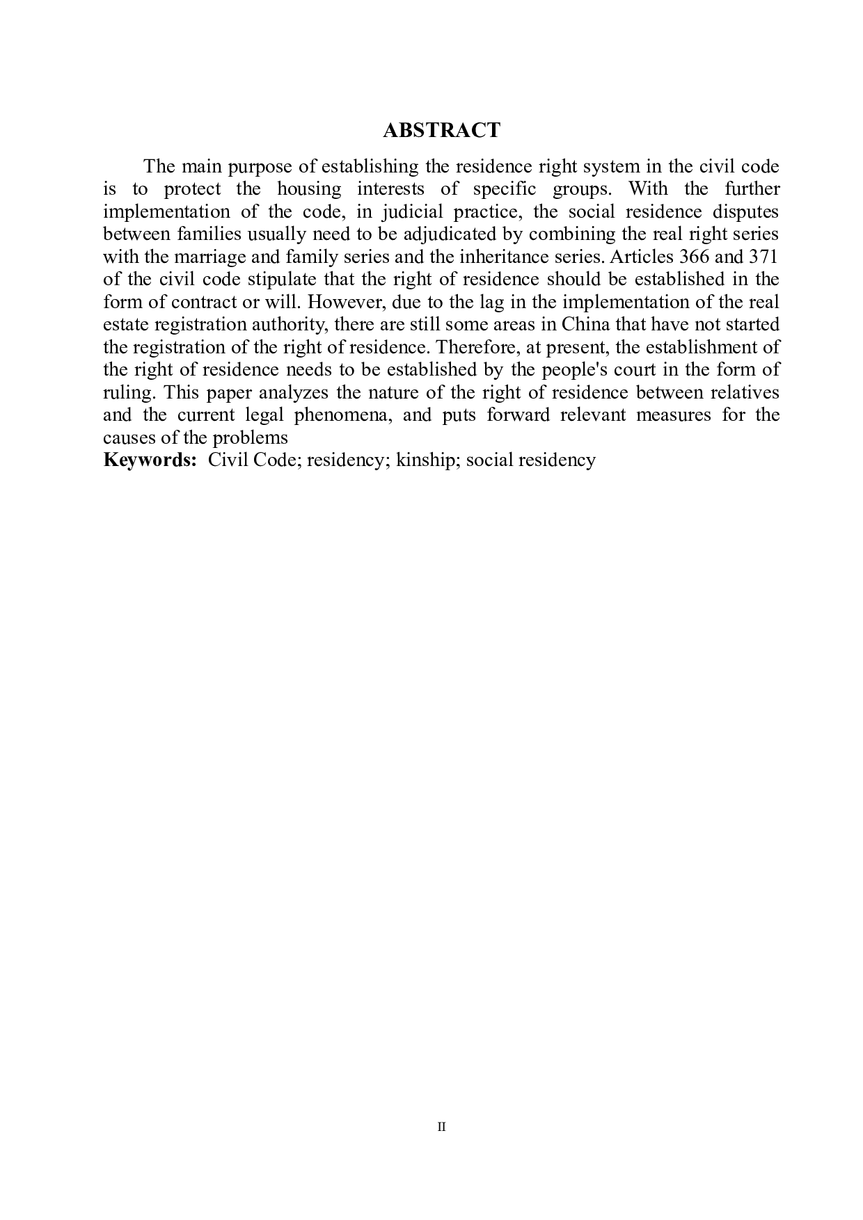 民法典居住权的法律适用问题研究&mdash;&mdash;以亲属间居住权为例-7443字.doc 第3页