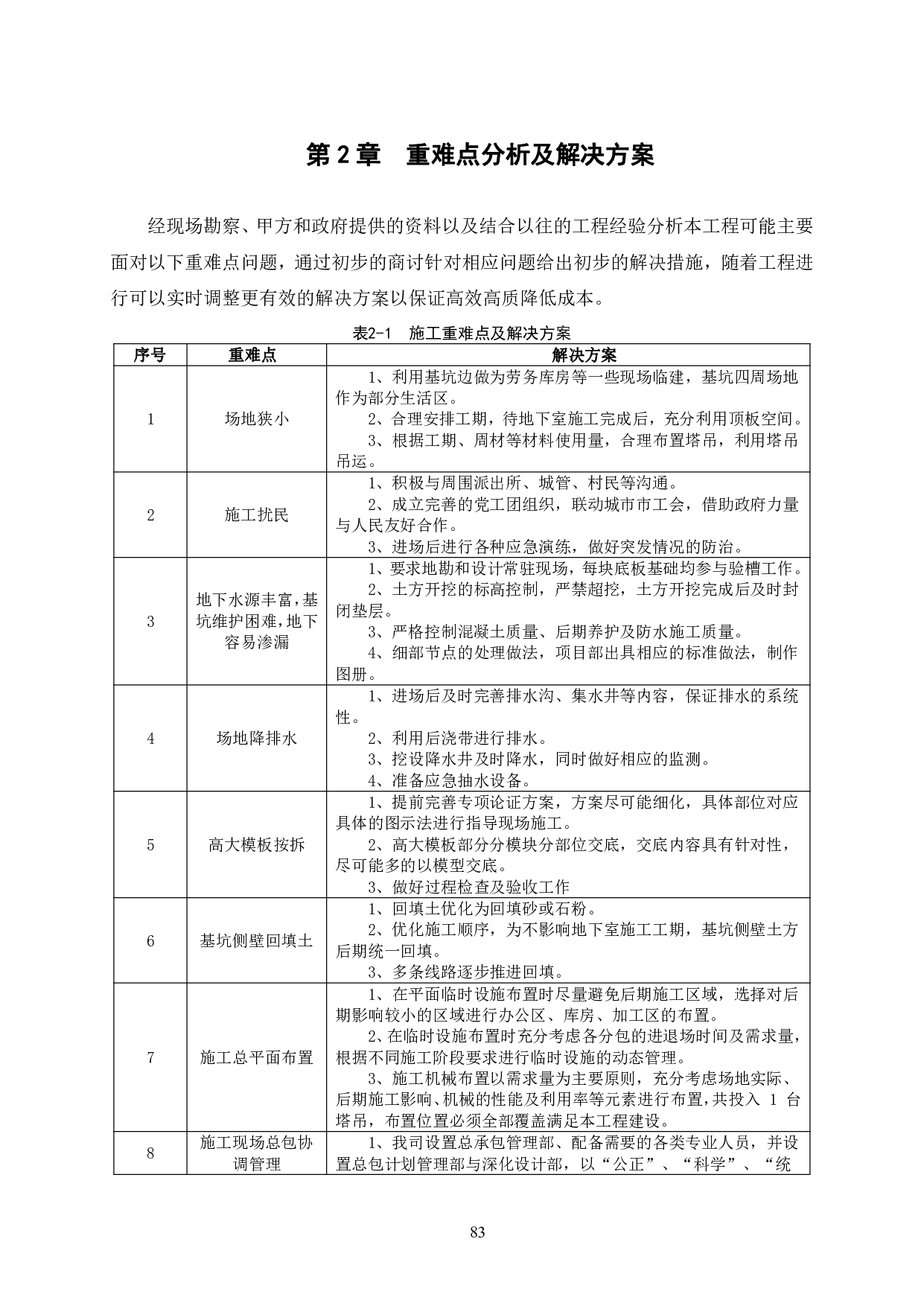 禅城南堤湾二期一块地B栋公寓工程施工组织设计-53446字.pdf 第10页