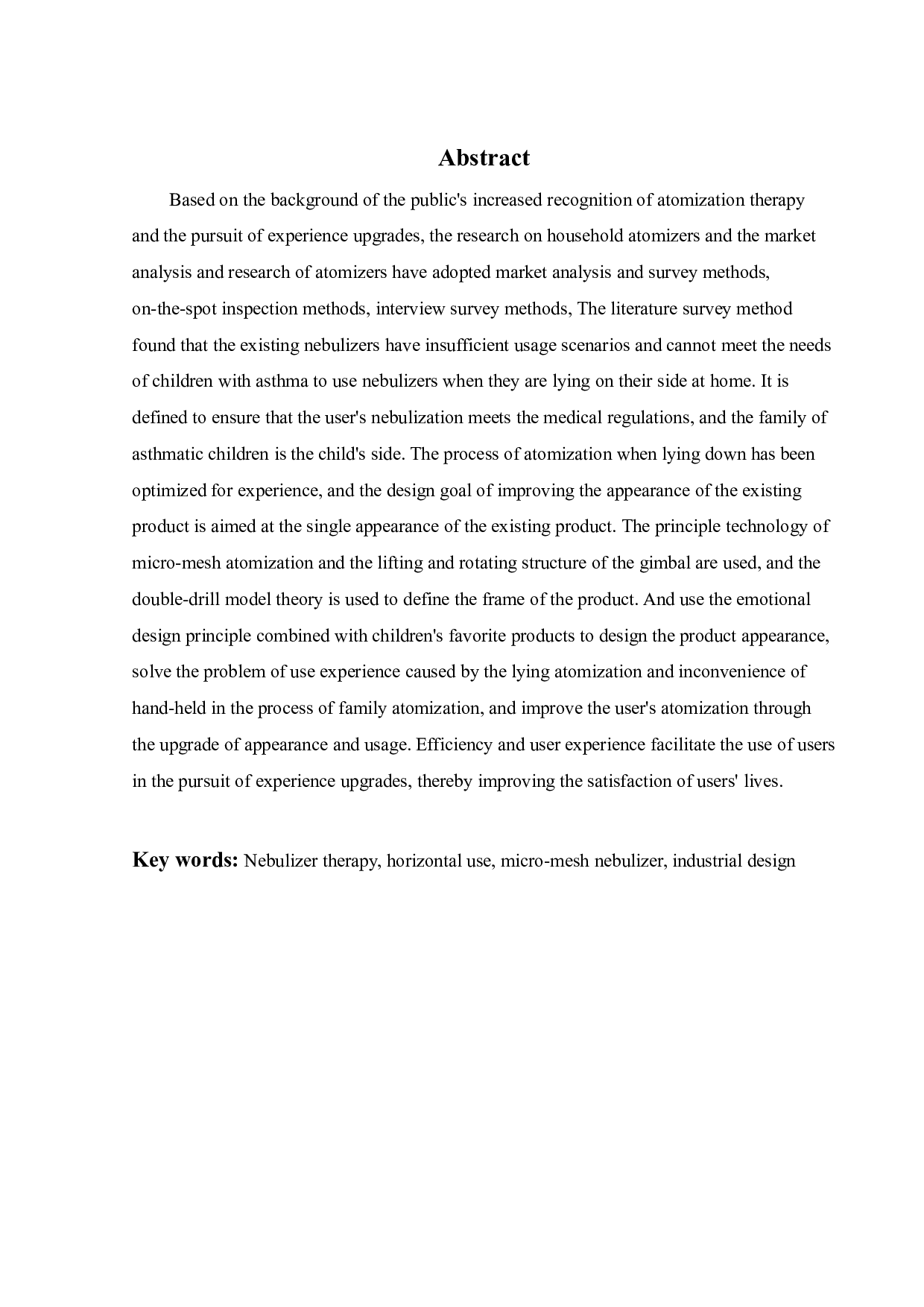 微网式雾化器的创新设计研究-12155字.pdf 第1页