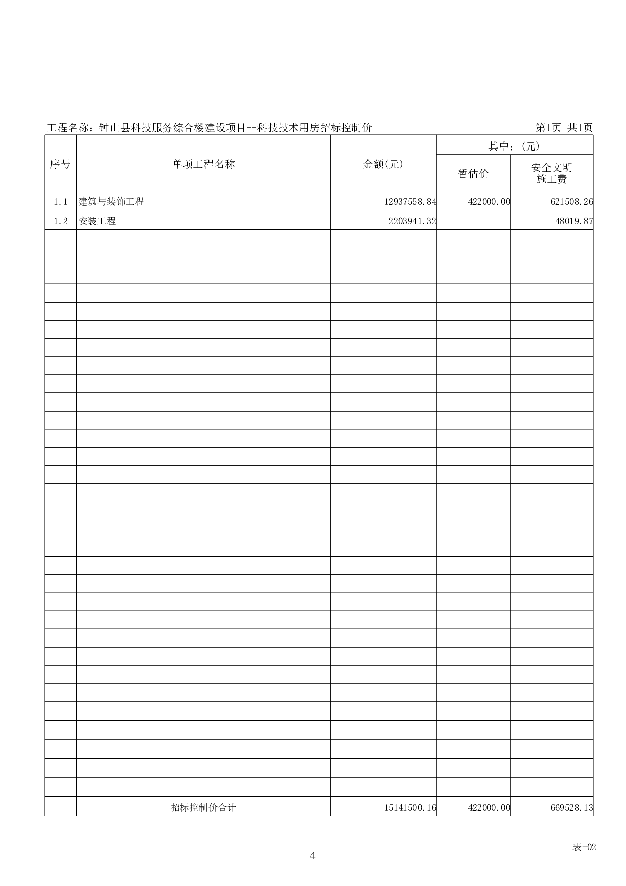 钟山县科技服务综合楼建设项目--科技技术用房工程招标控制价-73139字.pdf 第8页