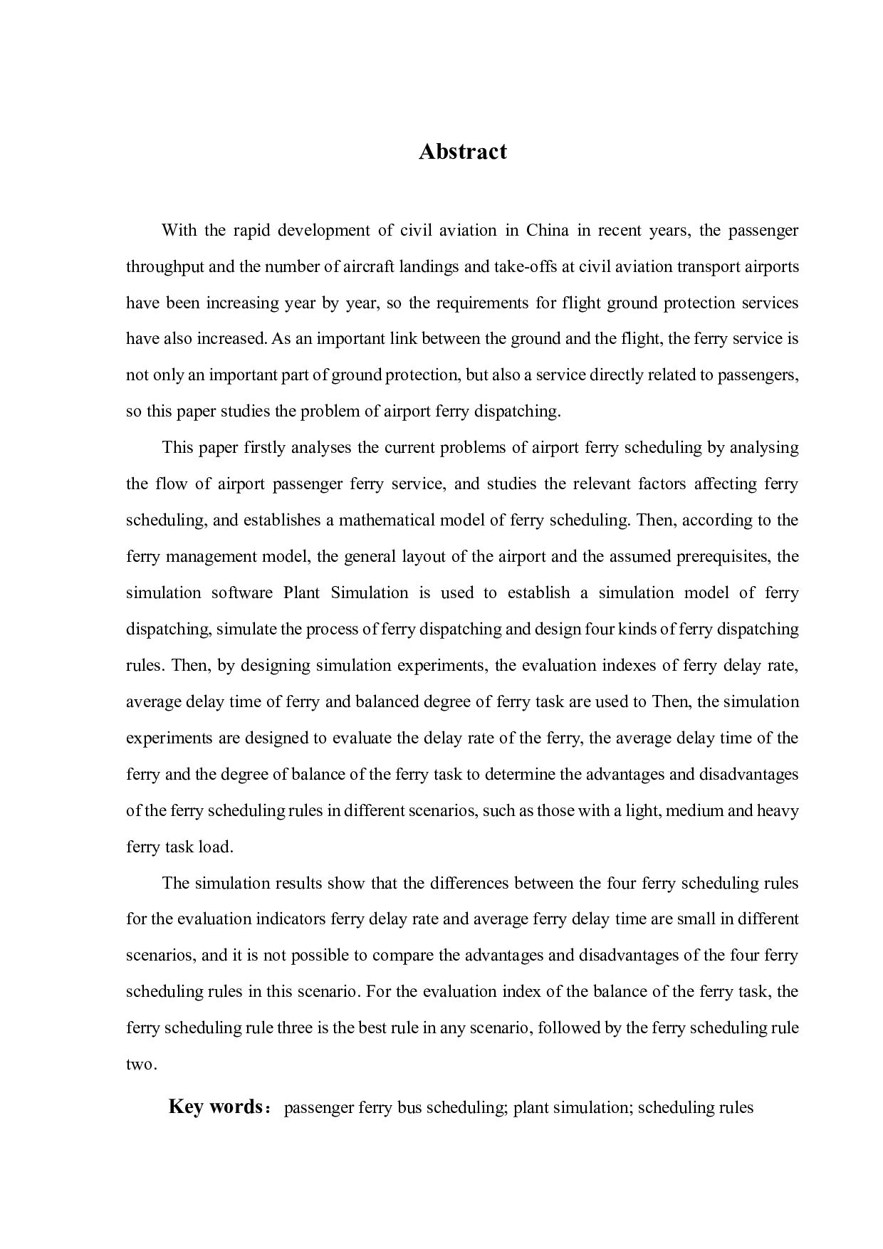 某机场旅客摆渡车调度仿真研究-19551字.pdf 第3页