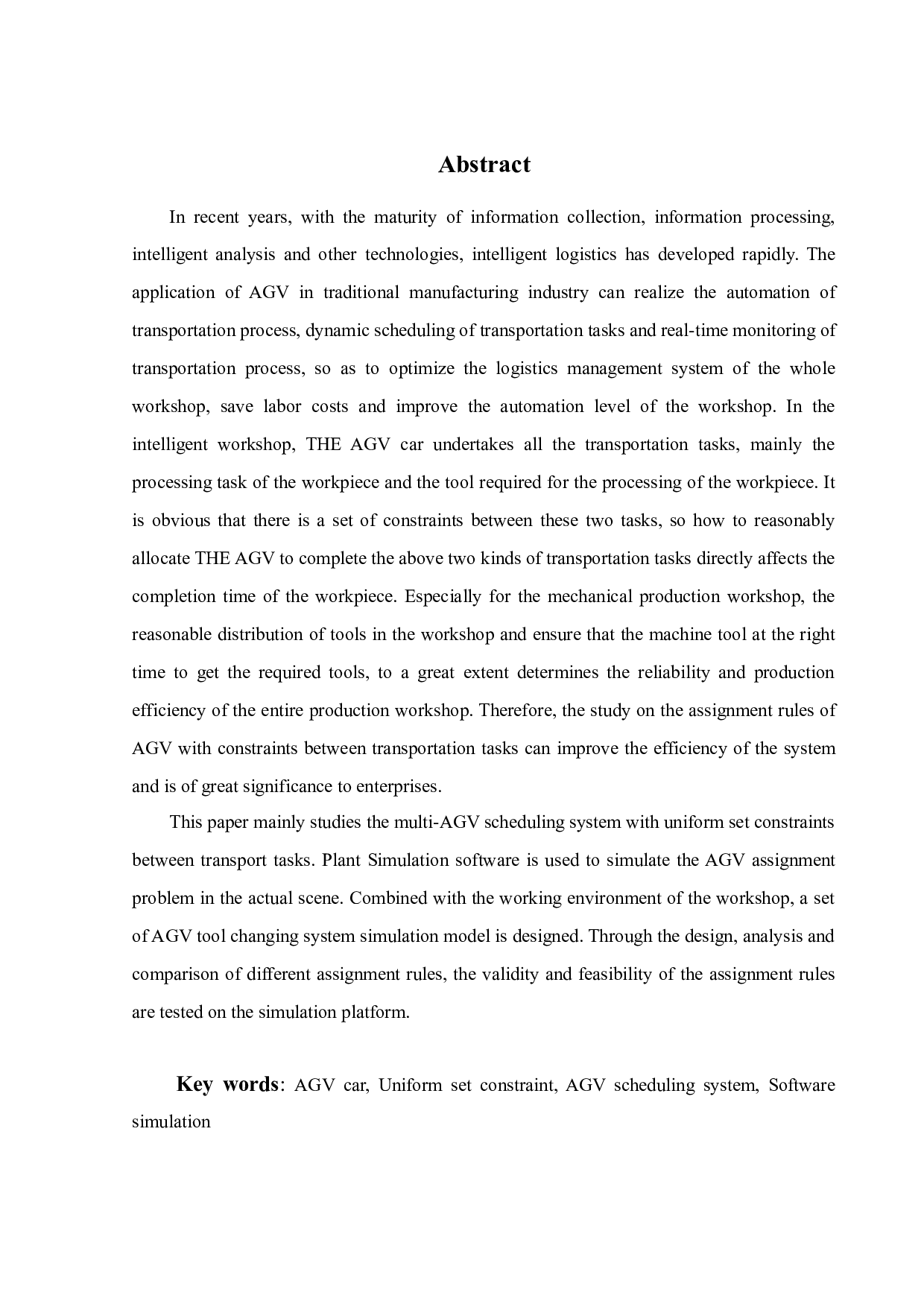 运输任务间具有约束的AGV指派规则研究-18210字.docx 第3页