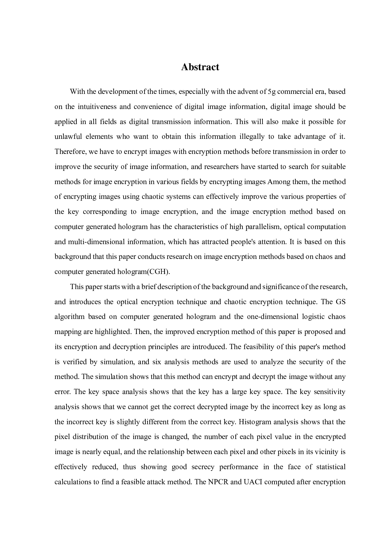 基于混沌和计算全息的图像加密方法研究-14477字.pdf 第3页